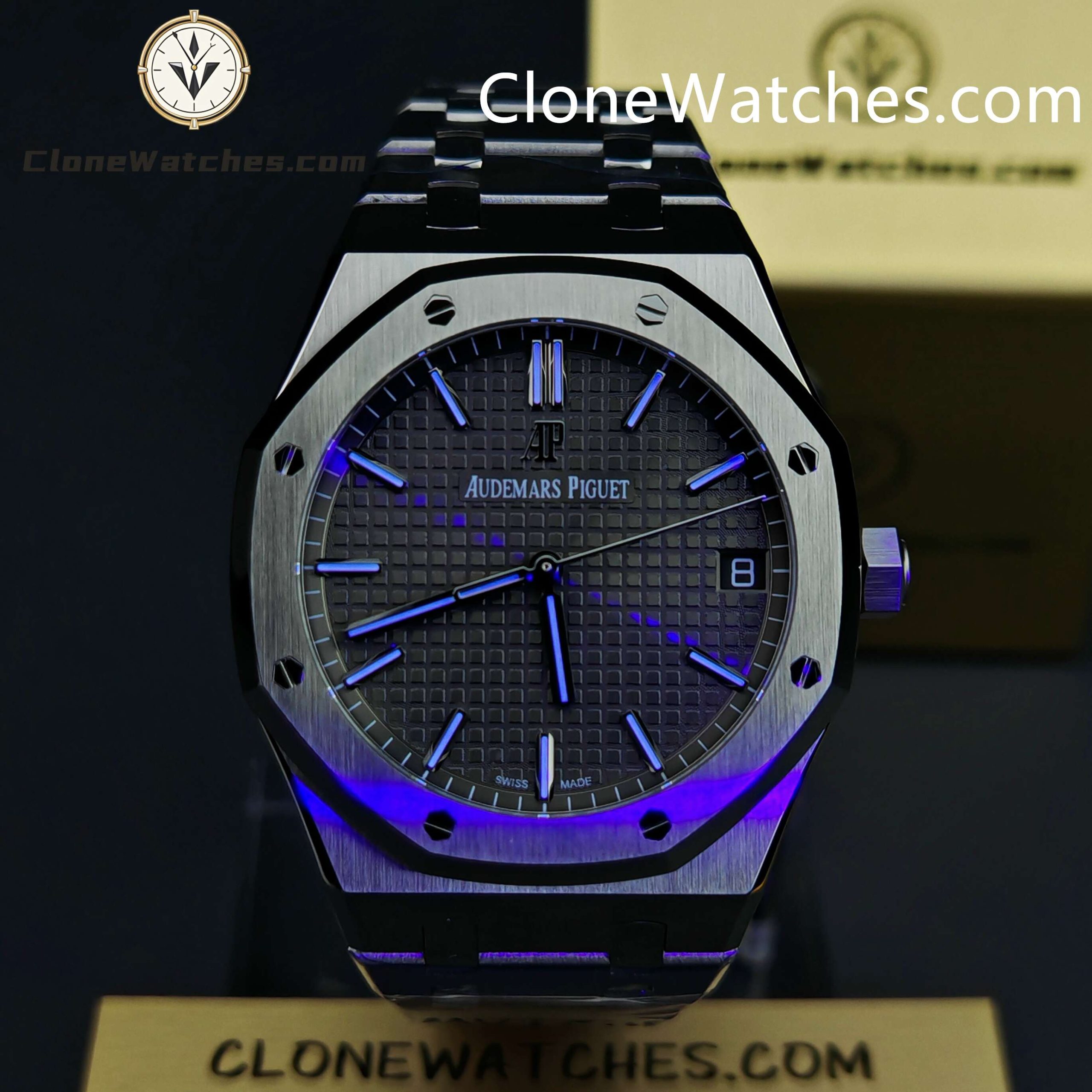 Audemars Piguet Super Clone Watches 1:1 Royal Oak 15500 Grey dial