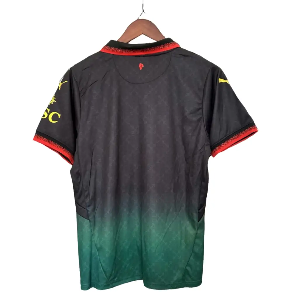 2025-26 AC Milan Three Away Black and Green - Jersey - Fan Edition