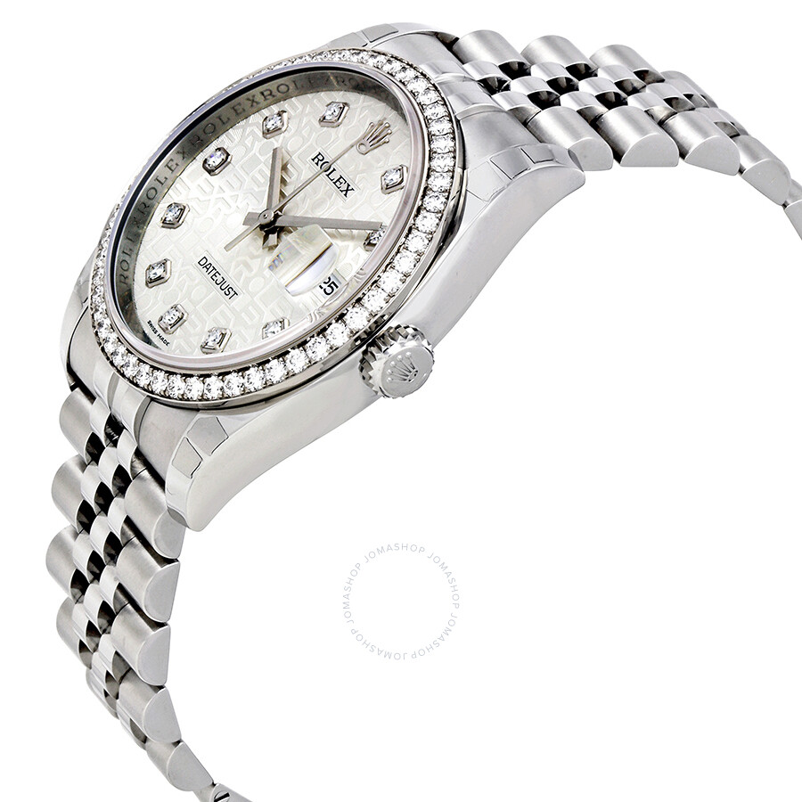 Rolex Oyster Perpetual Datejust 36 Silver Dial Stainless Steel Jubilee Bracelet Automatic Men s Watch 116244SJDJ（Lifetime free warranty+90-days replacement service & Refund!.）