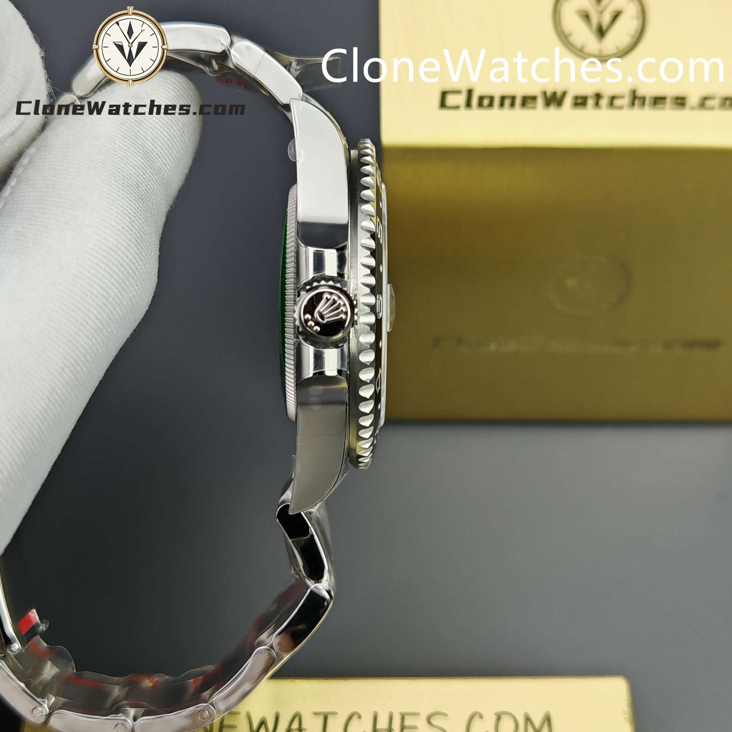 Rolex Super Clone Watches 1:1 Bruce Wayne GMT Master II M126710grnr Oyster 3285 Movement