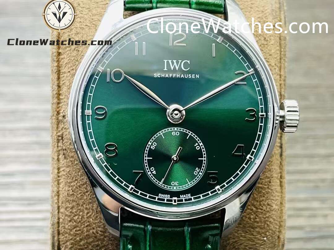 IWC Super Clone Watches 1:1 Portugieser Automatic Green dial 40MM IW358310