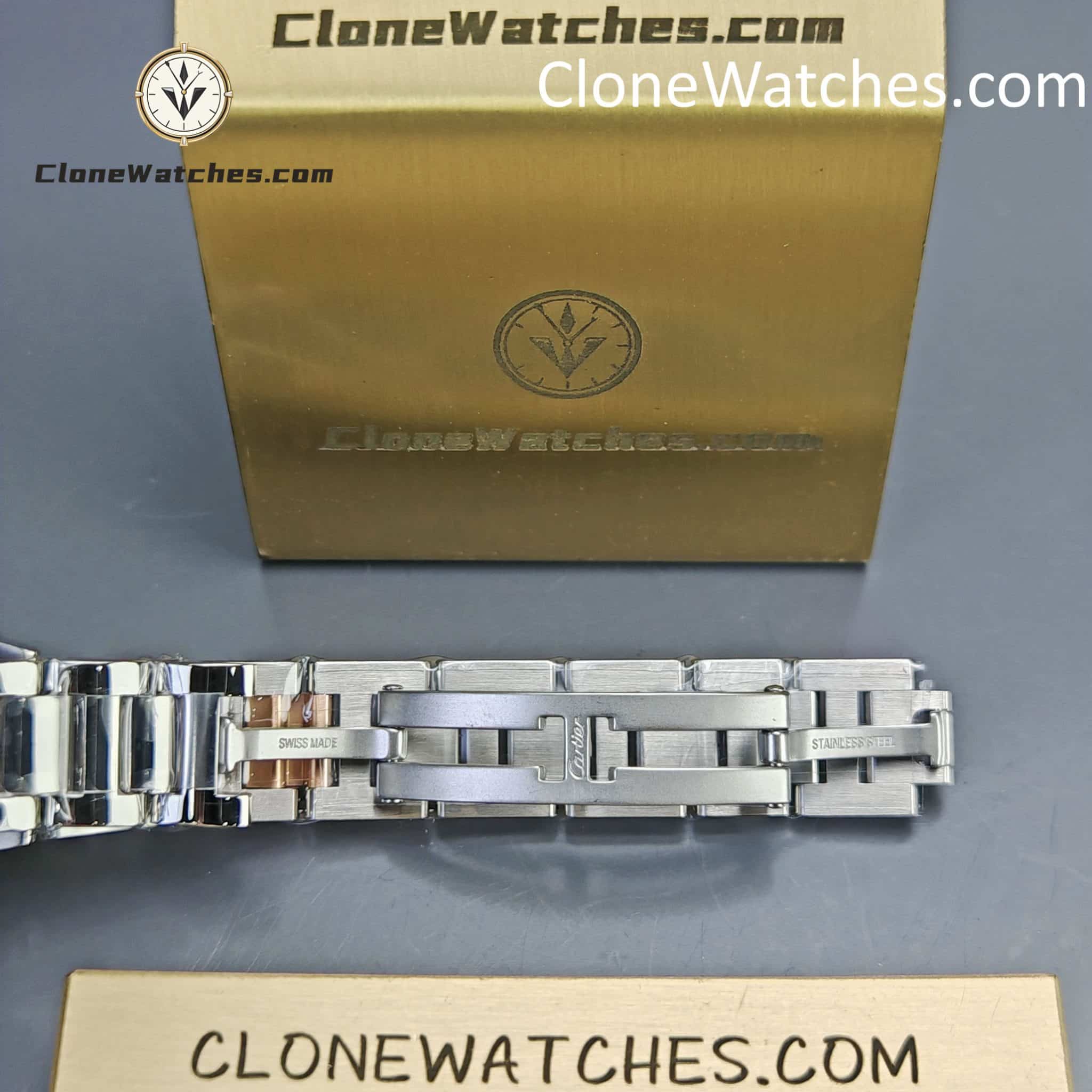 Cartier Super Clone Watches 1:1 Ballon Bleu de W6920070 Pink Mother-of-Pearl Dial 33mm