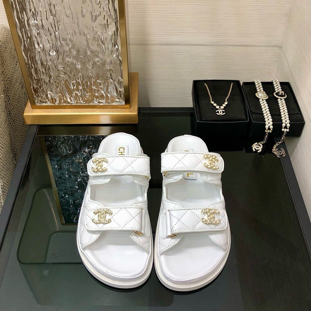 Chanel Fashionable Half Slippers Sandals Slide