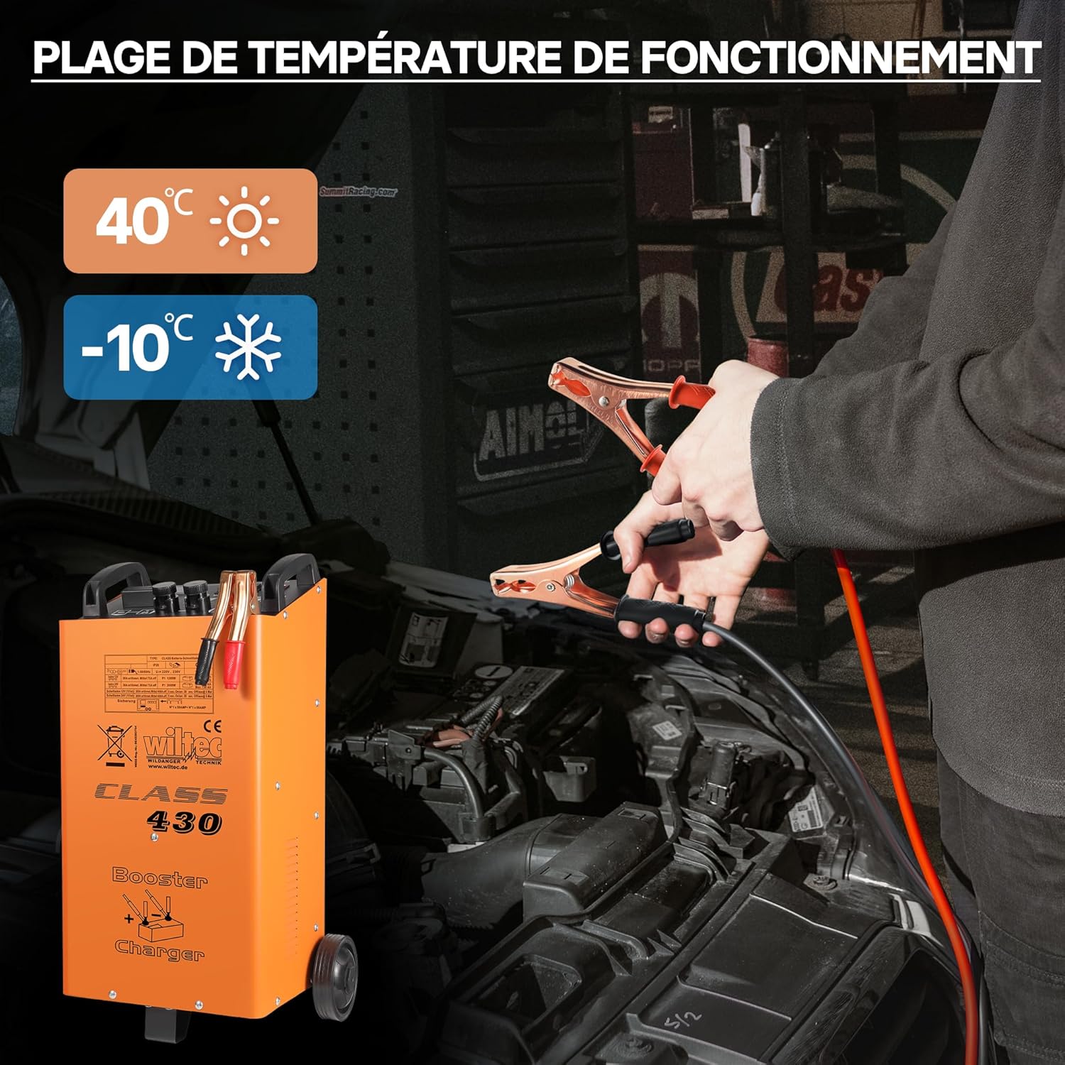 Chargeur batterie 12 V 24 V modèle 430