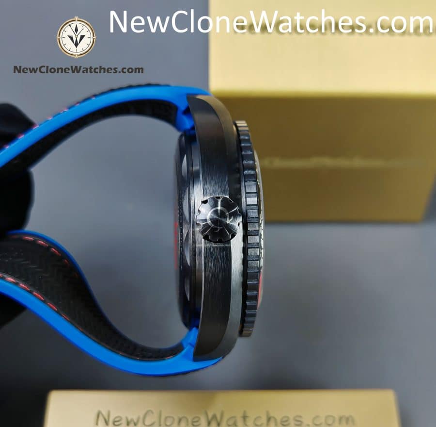 OMEGA Super Clone Watches 1:1 Seamaster Planet Ocean 600M ��ETNZ�� Deep Black 215.92.46.22.01.004 45.5MM