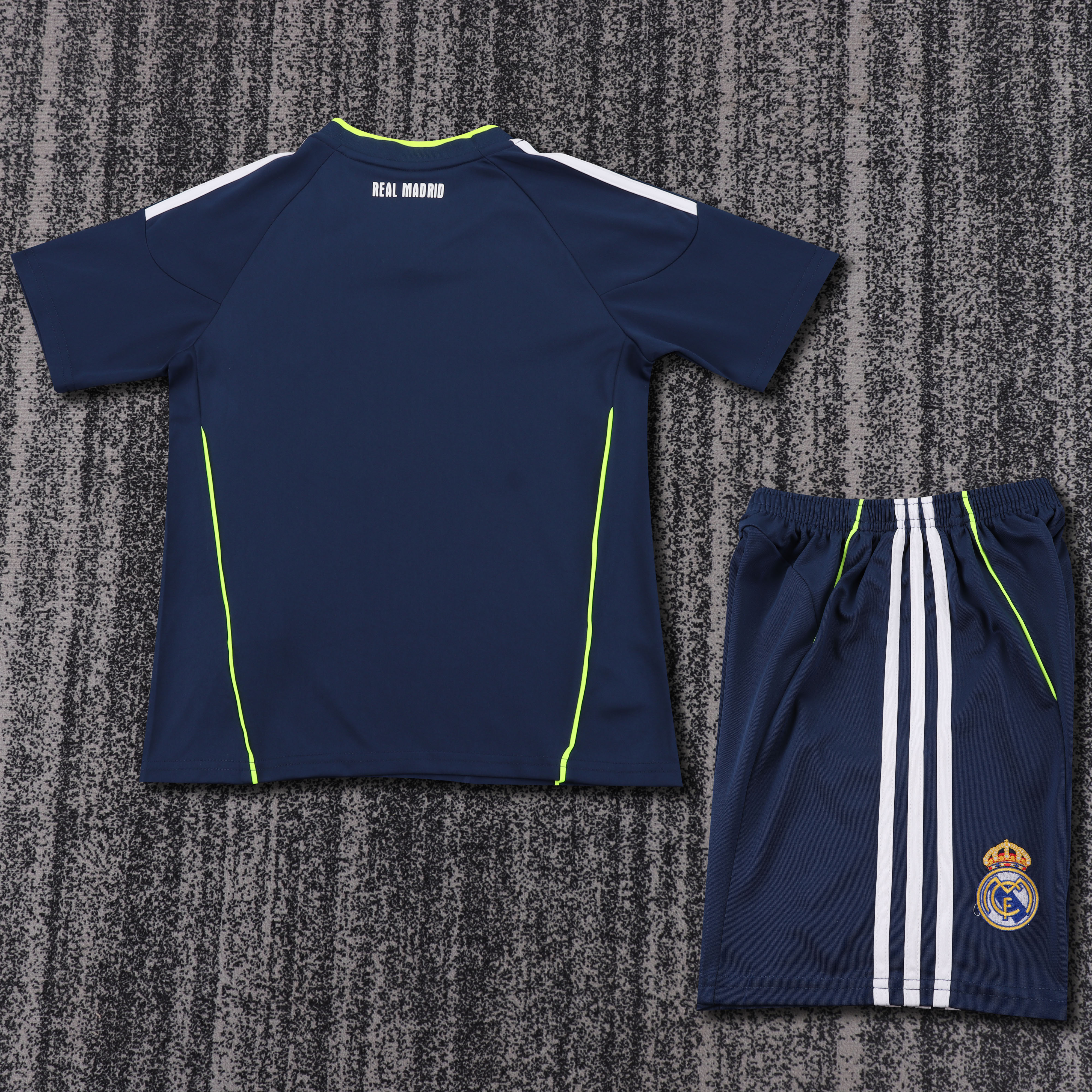 2010 Real Madrid Away Retro Children's Jersey Set - Fans Edition