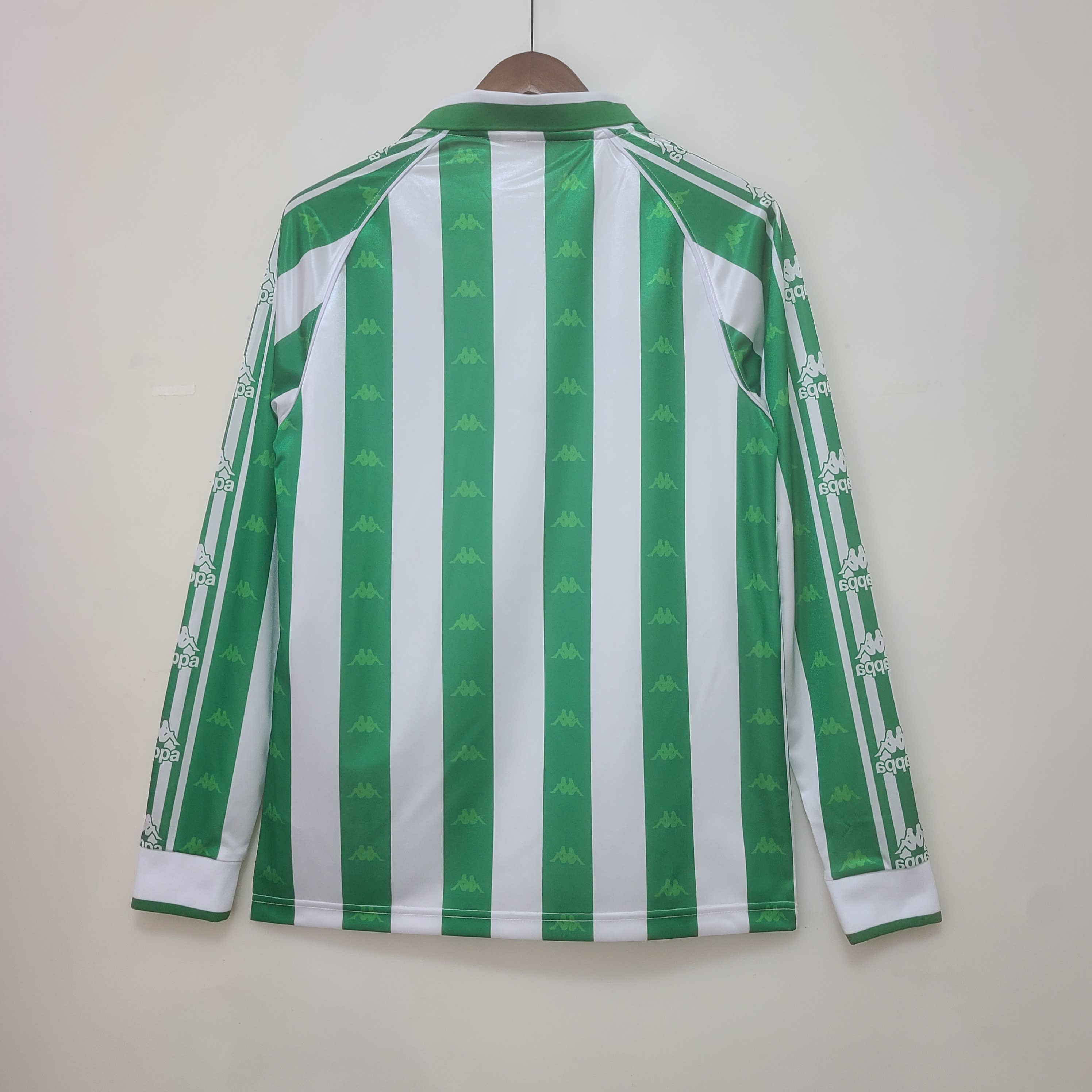 1995/97 Real Betis Home Retro Long Sleeve Shirt - Fans Edition