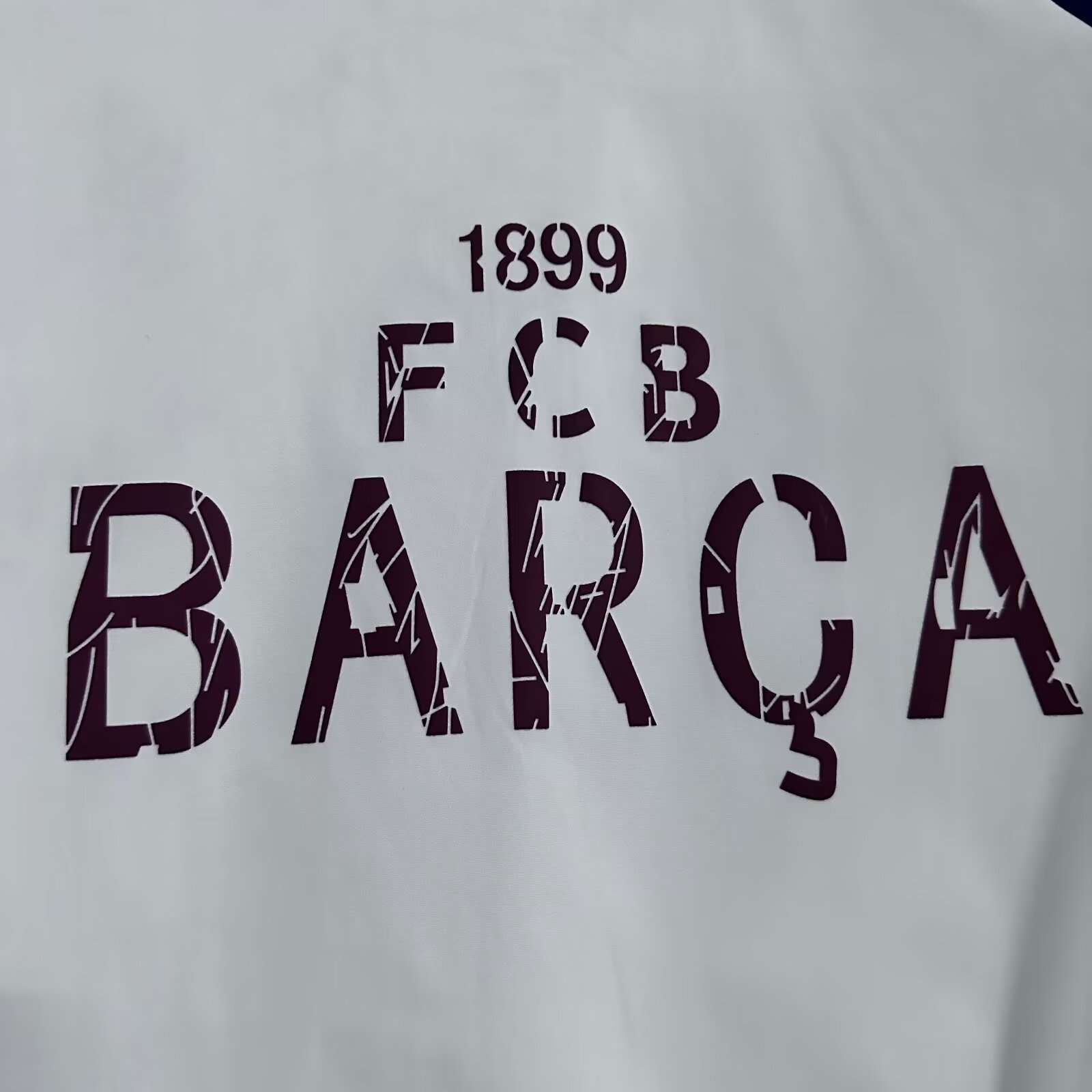 2025/26 Barcelona Retro Edition Waterproof Windbreaker