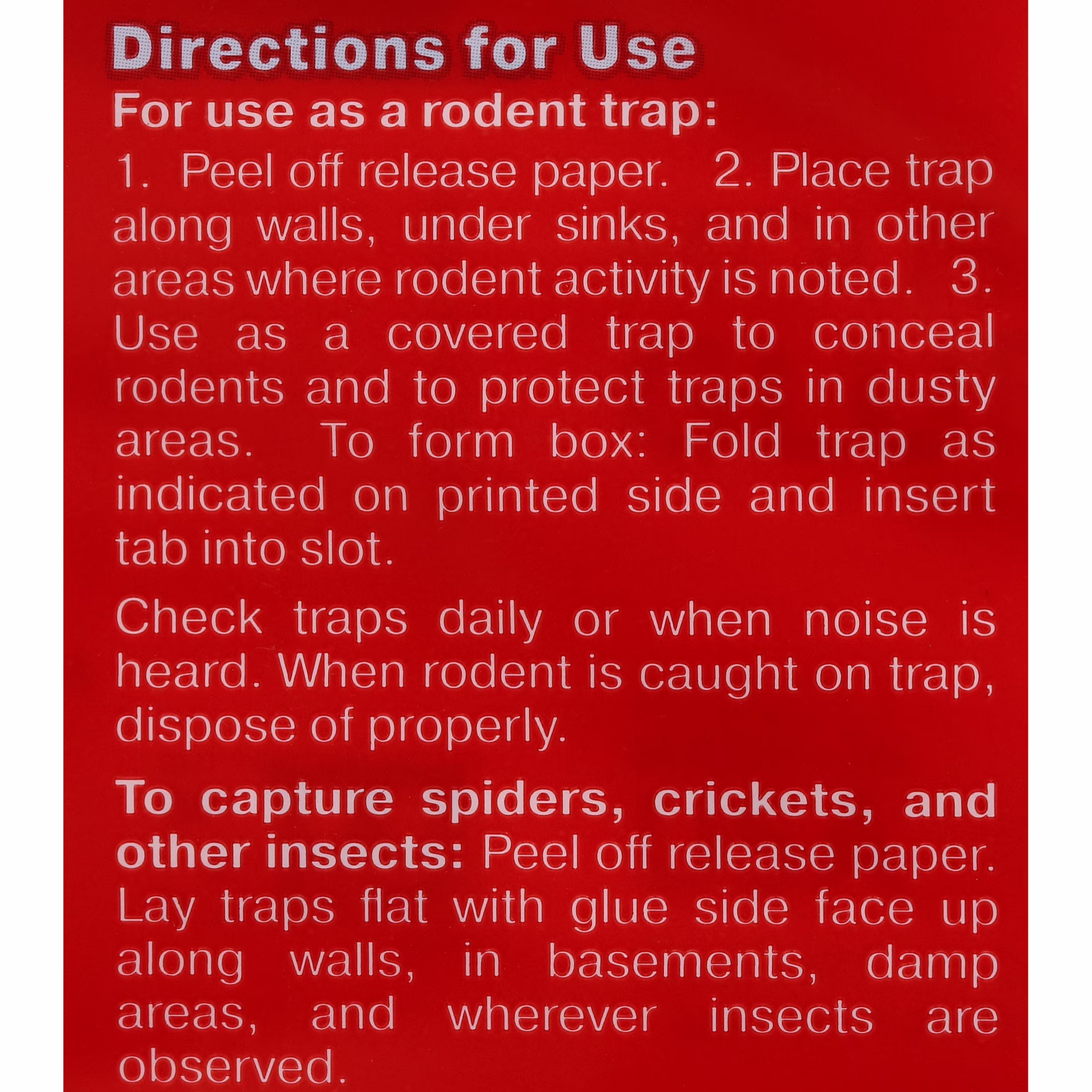 Catchmaster Mouse & Insect Solid Glue Board Traps, 4 Count