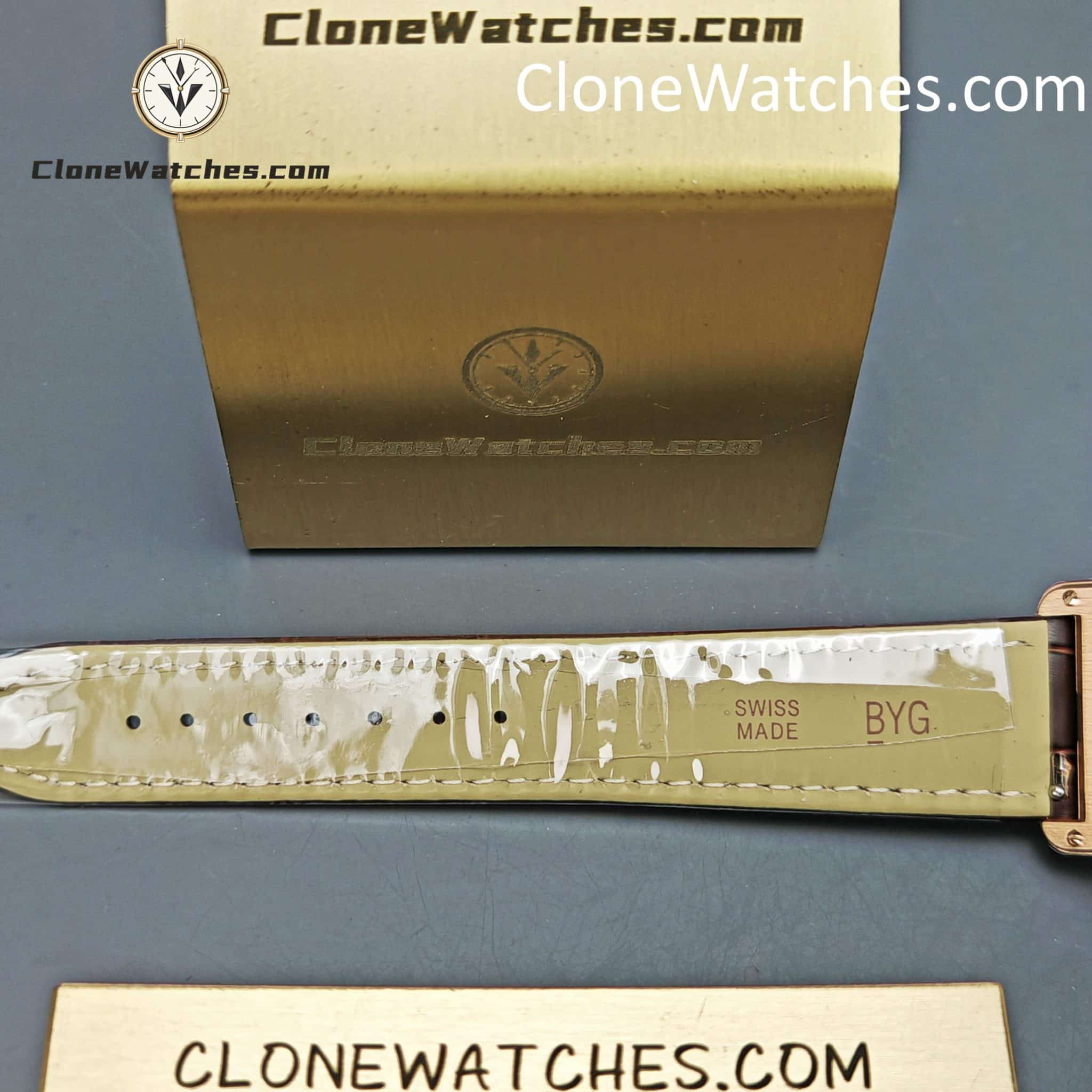 Cartier Super Clone Watches 1:1 Tank Quartz Movement Silver White Dial 33.7 x 25.5MM WGTA0011