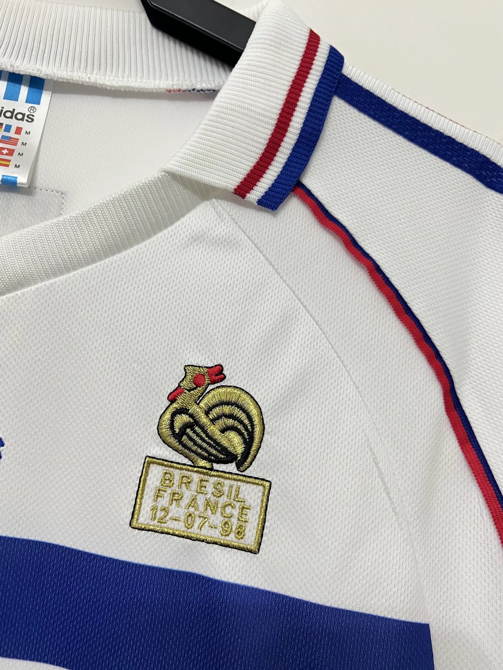 1998 France away retro jersey - Fans Edition