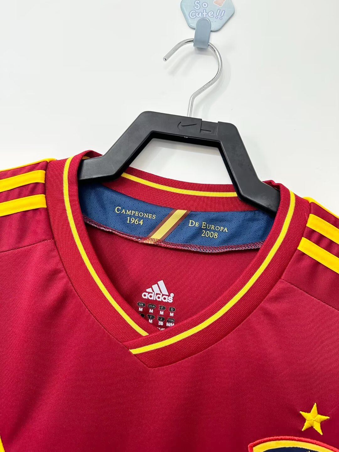 2012 Spain home retro jersey 1:1 Thai quality