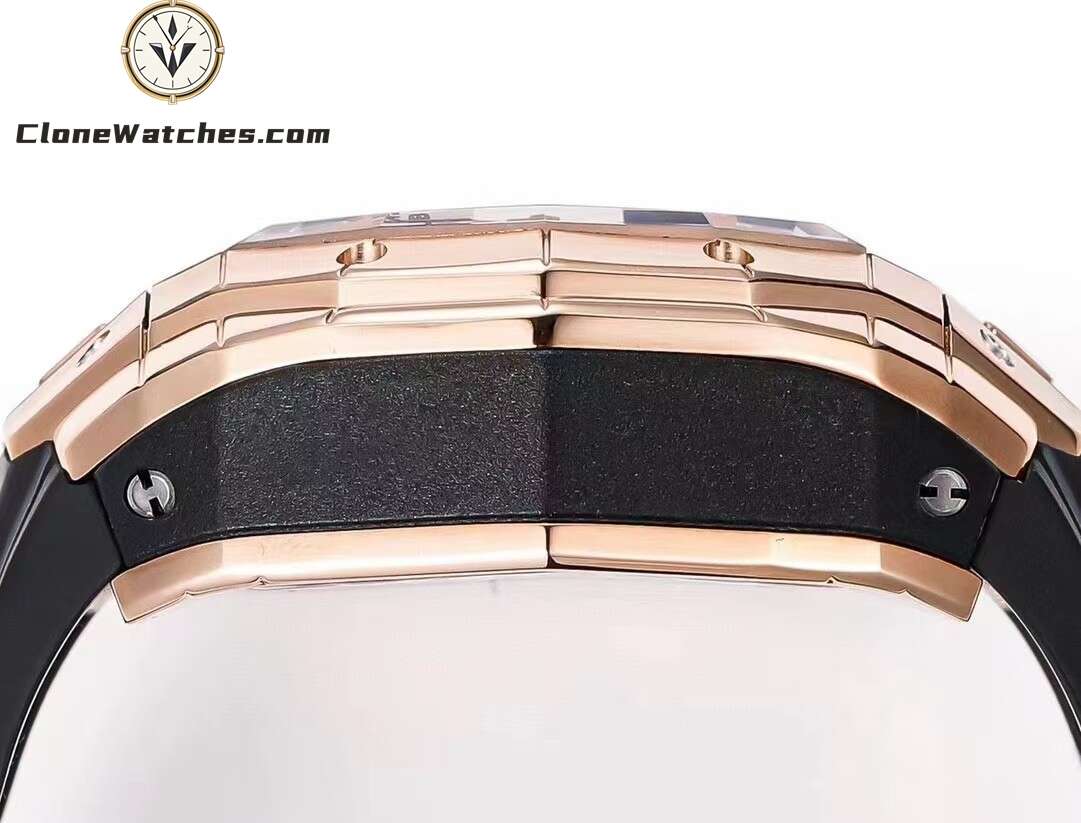 Hublot Super Clone Watches 1:1 Spirit of Big Bang Sang Bleu Rose Gold Blue 648.OX.0151.RX.MXM24
