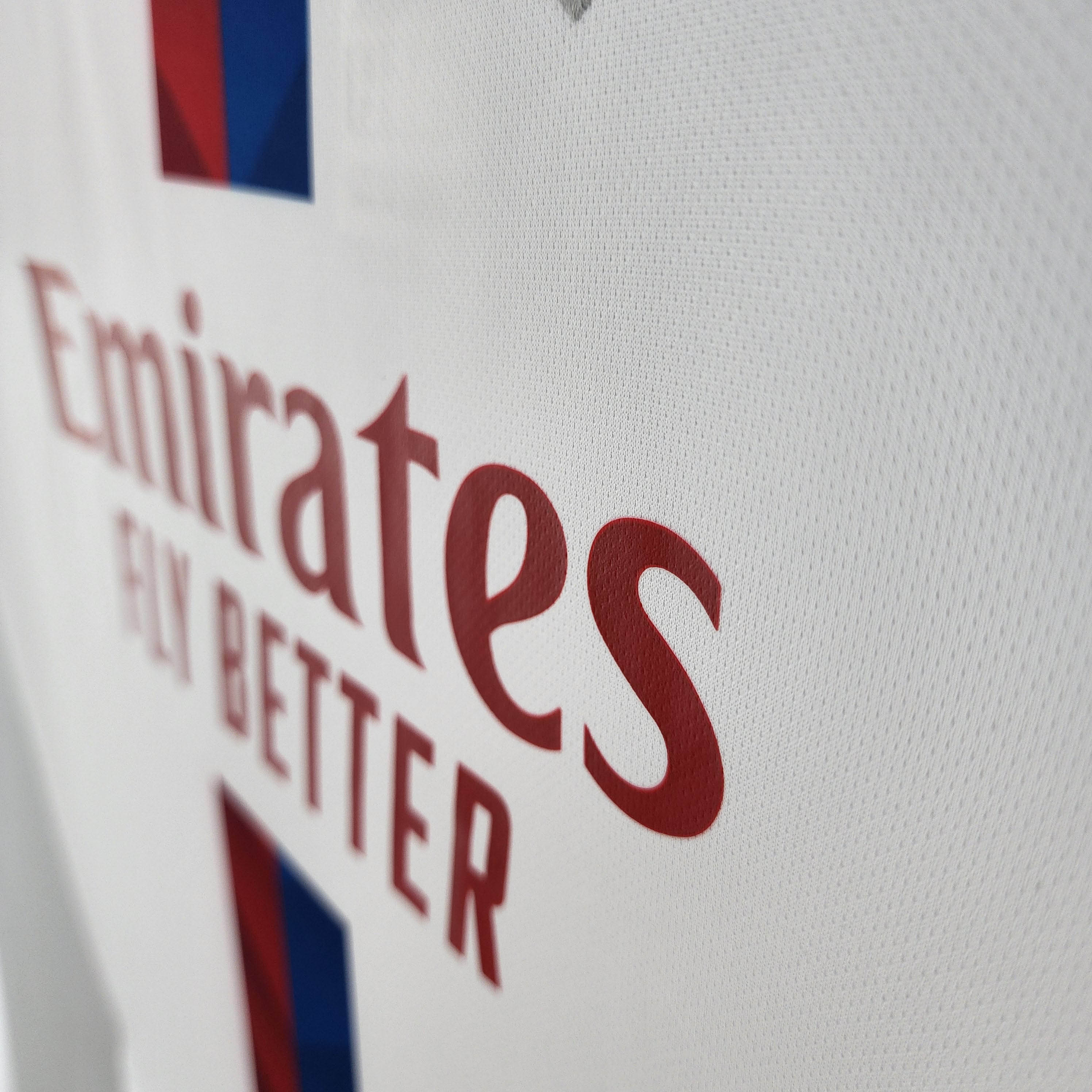 2022/2023 Lyon Home Football Shirt - Fans Edition