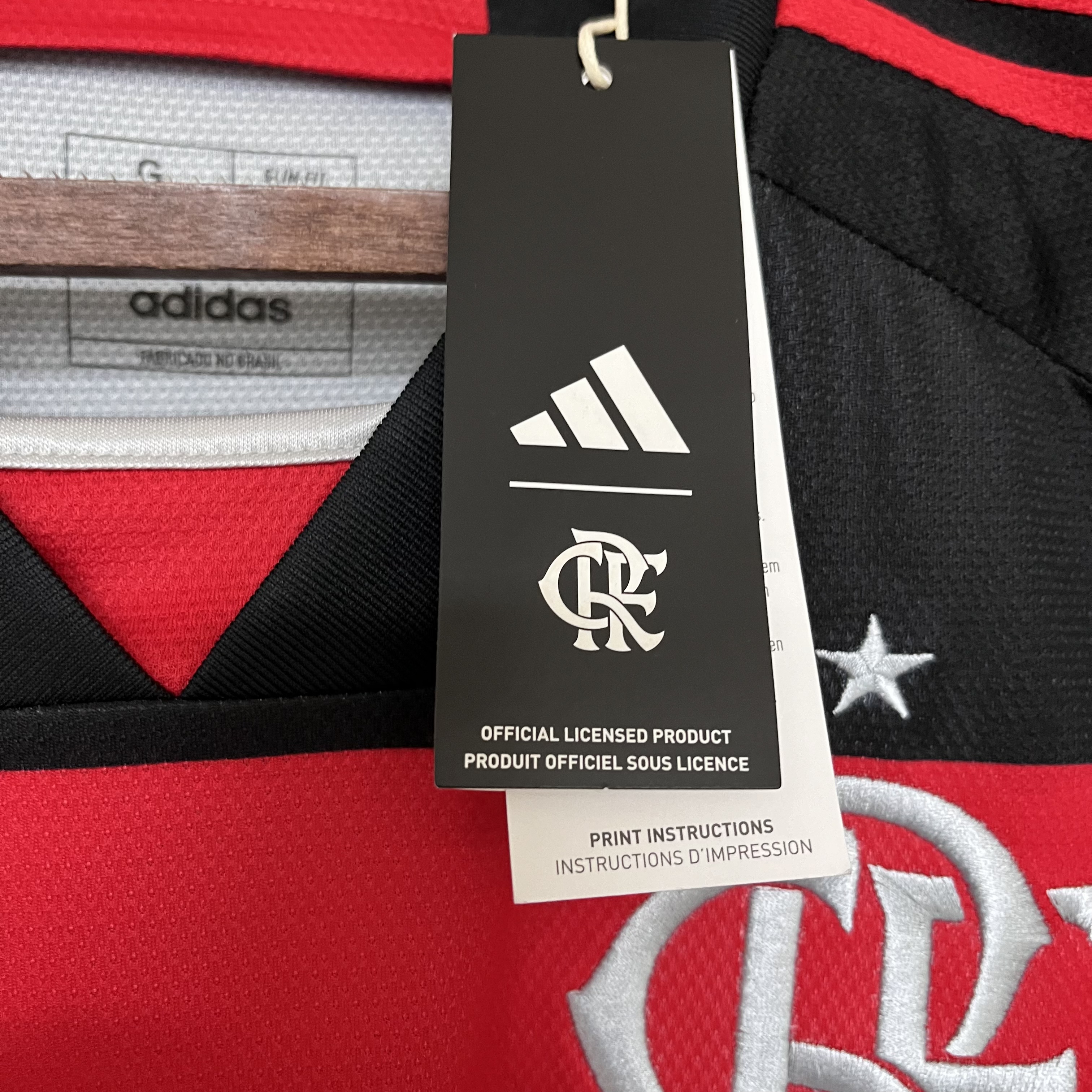 2024/25 Flamengo home fan edition jersey