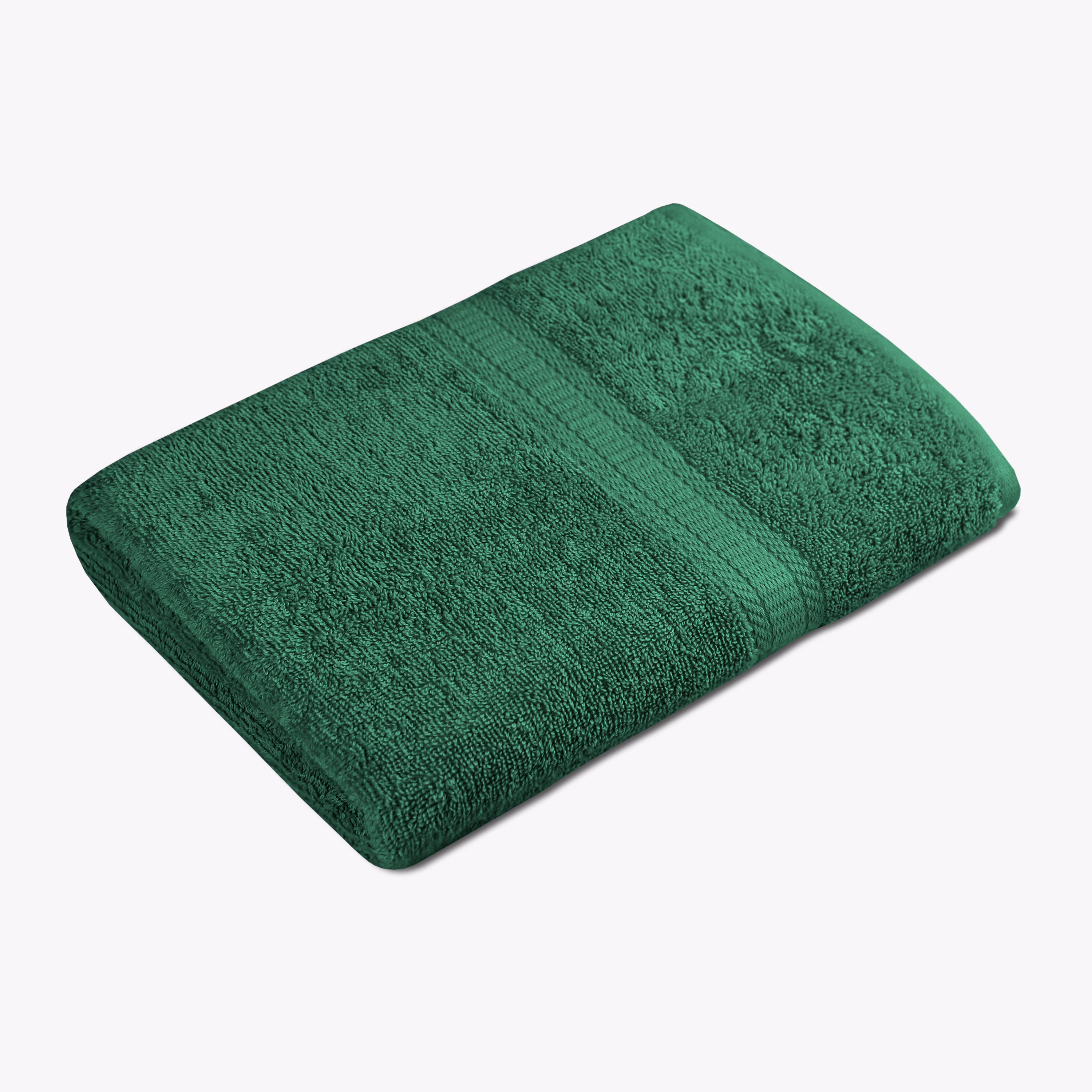 Mainstays Basic Bath Towel, 100% Cotton, Green