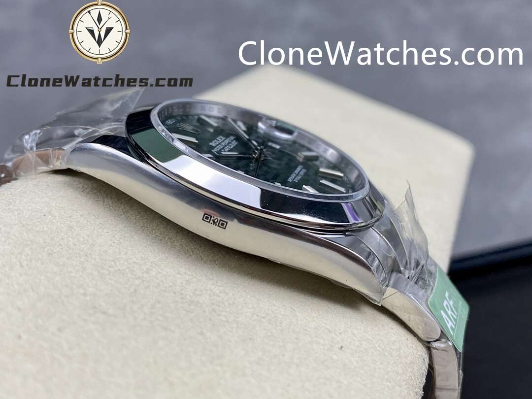 Rolex Super Clone Watches 1:1 DateJust Green Dial M126300 – 0021 Oyster 41MM 3235 Movement