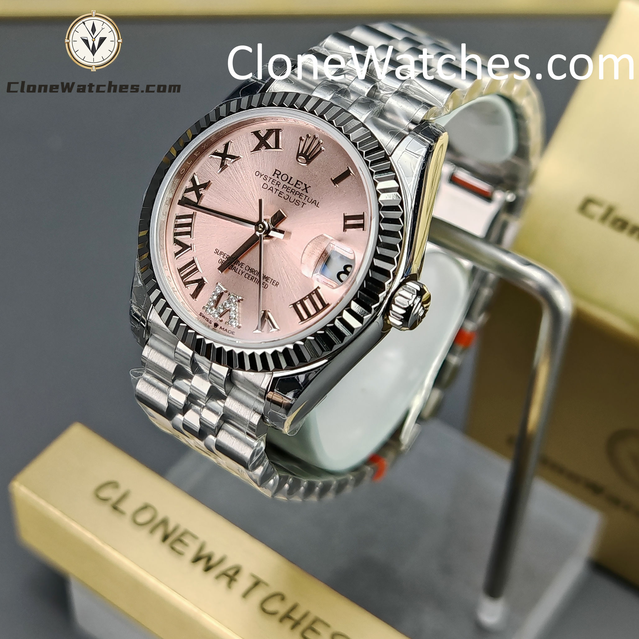 Rolex Super Clone Watches 1:1 DateJust m278274-0024 Jubilee 31MM 2236 Movement