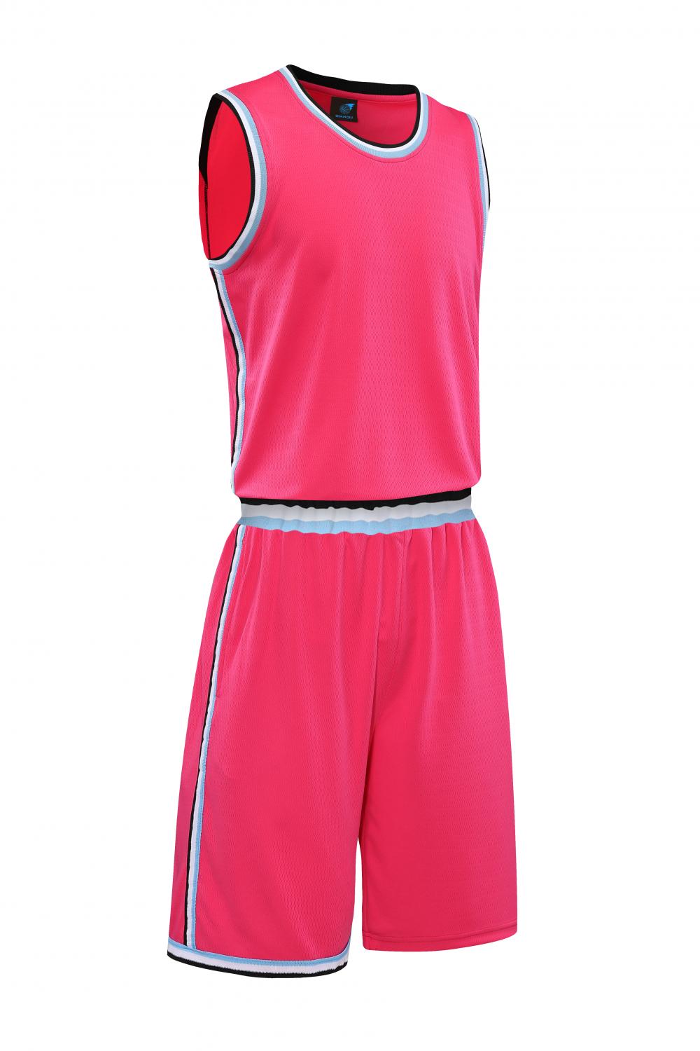 Miami Heat basketball uniform pink set（Customizable name and number）
