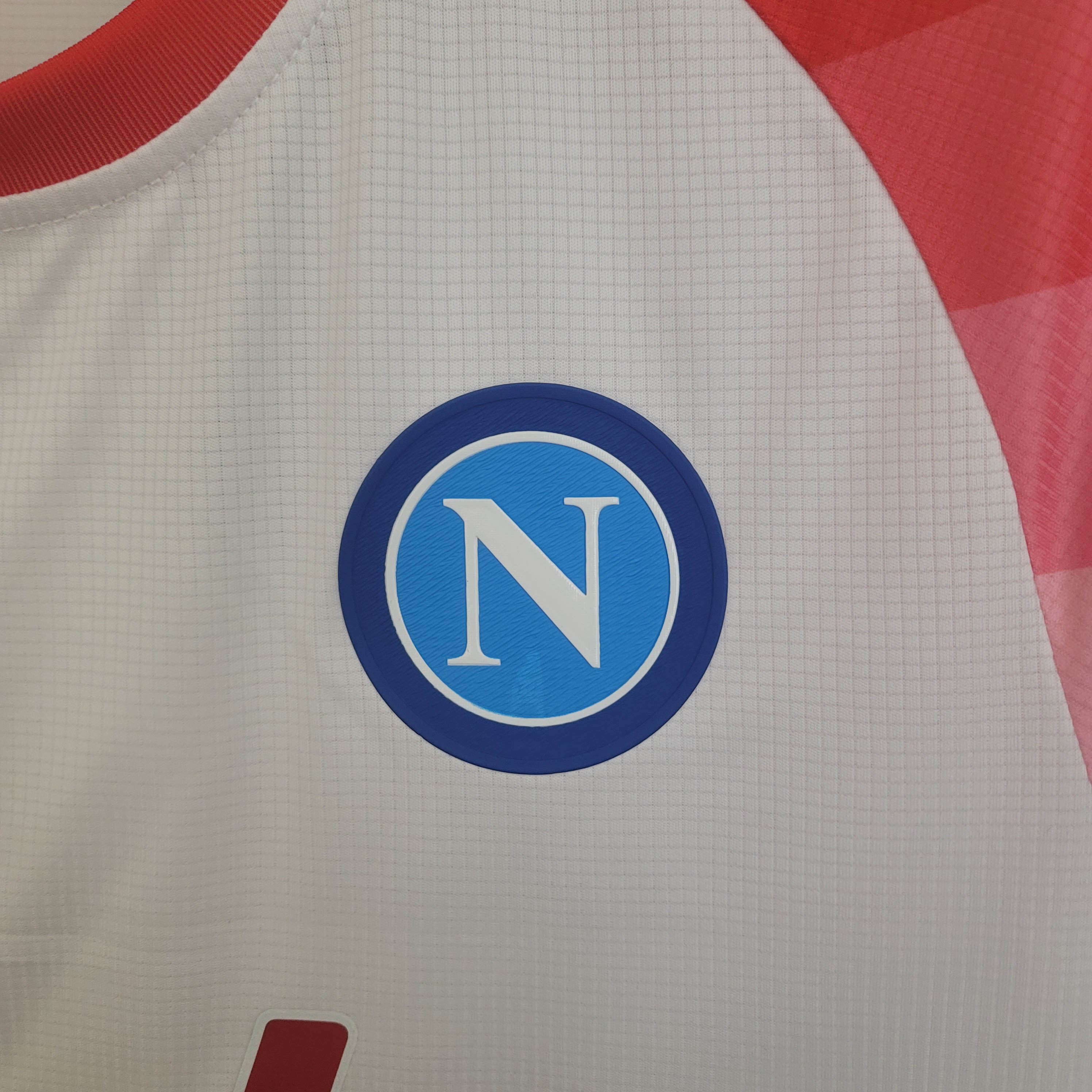2023/24 Napoli Valentine's Day Limited Edition White Jersey - Fans Edition