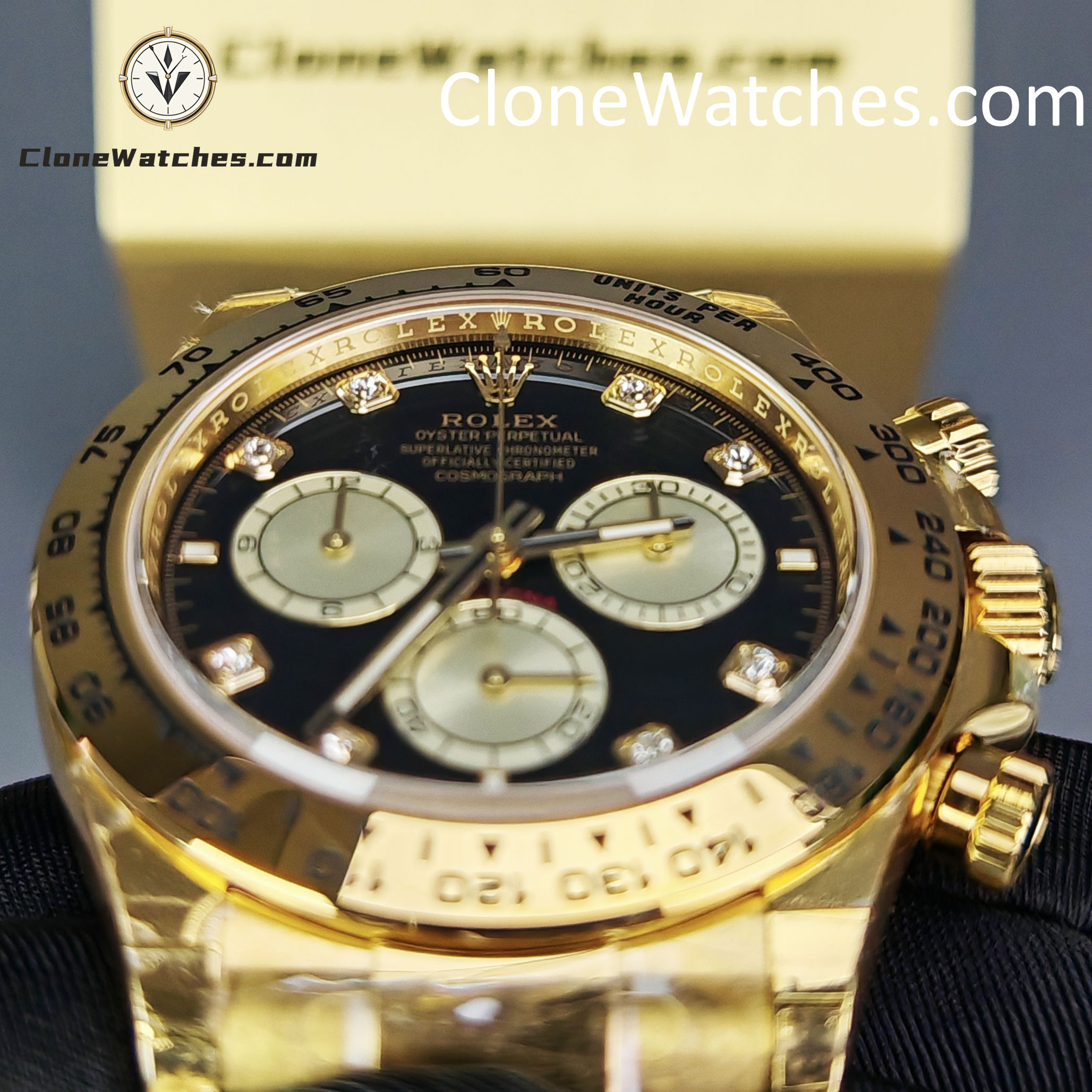 Rolex Super Clone Watches 1:1 Daytona 18k Gold M126508-0003 4131 Movement