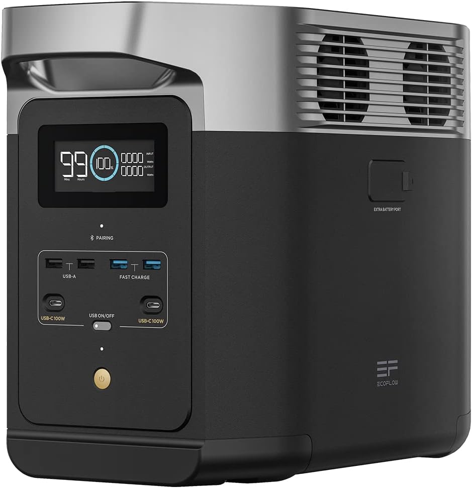 Station électrique portable 1–3 kWh batterie LFP charge rapide compatible solaire
