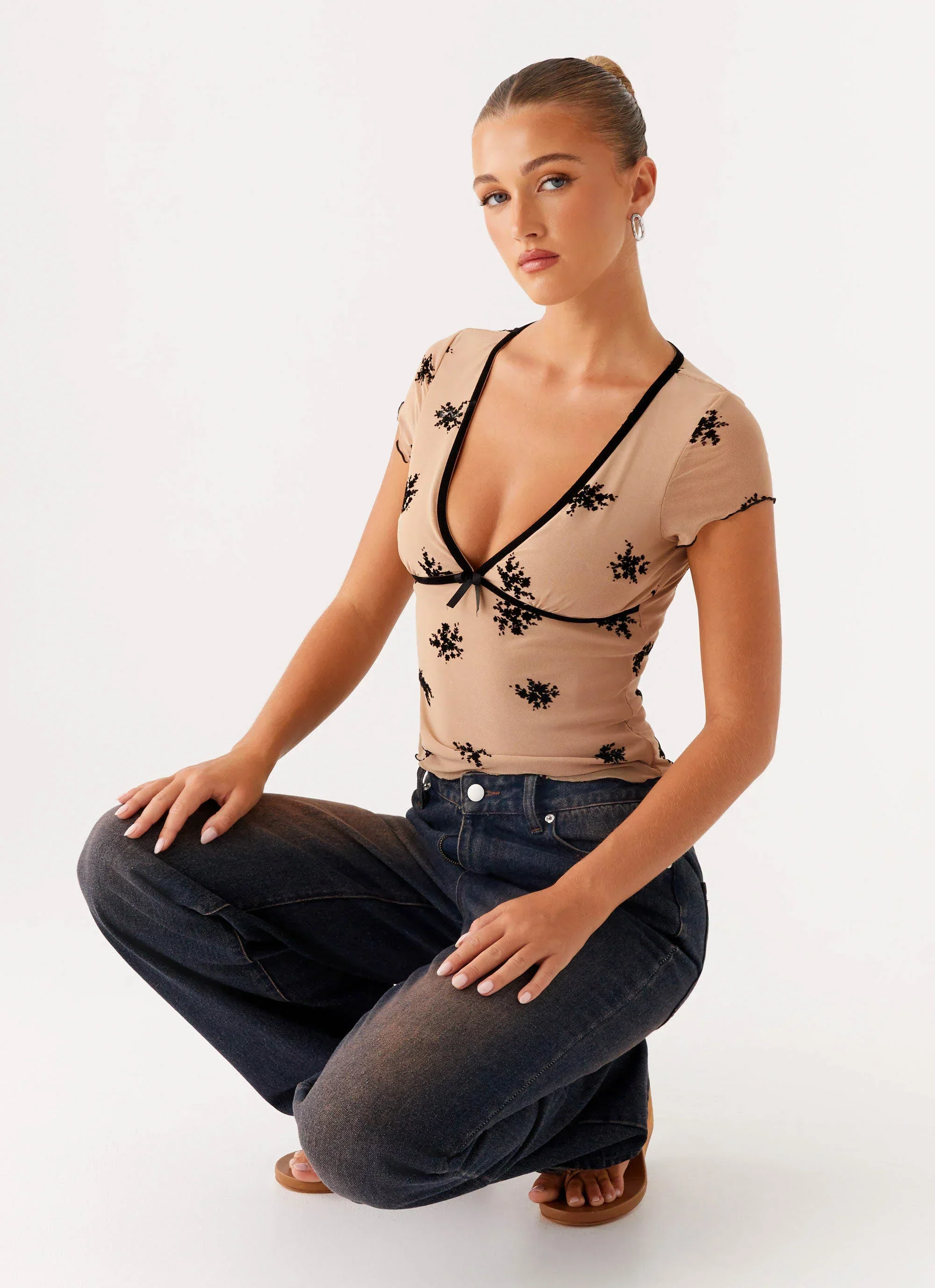 Rocca Top - Nude