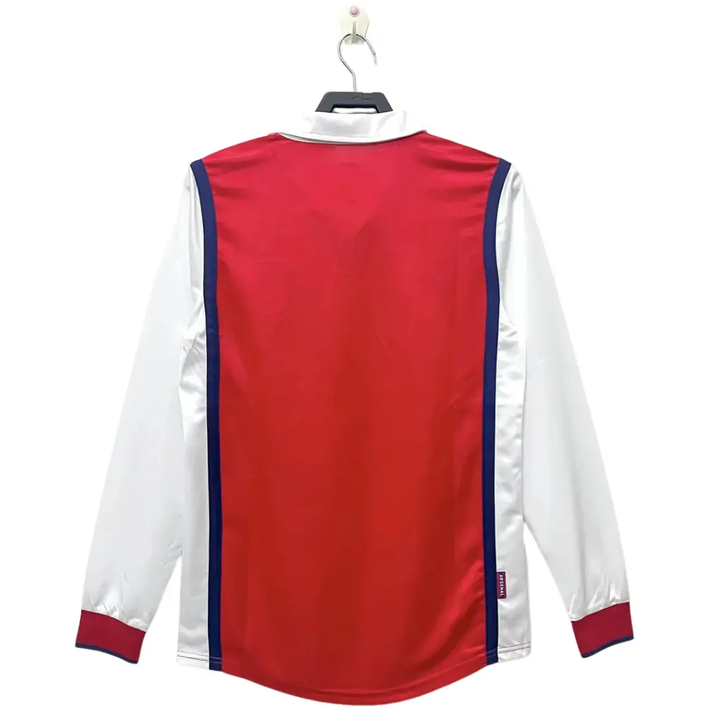 1998/1999 Retro Long Sleeve Arsenal Home Football Shirt 1:1 Thai Quality