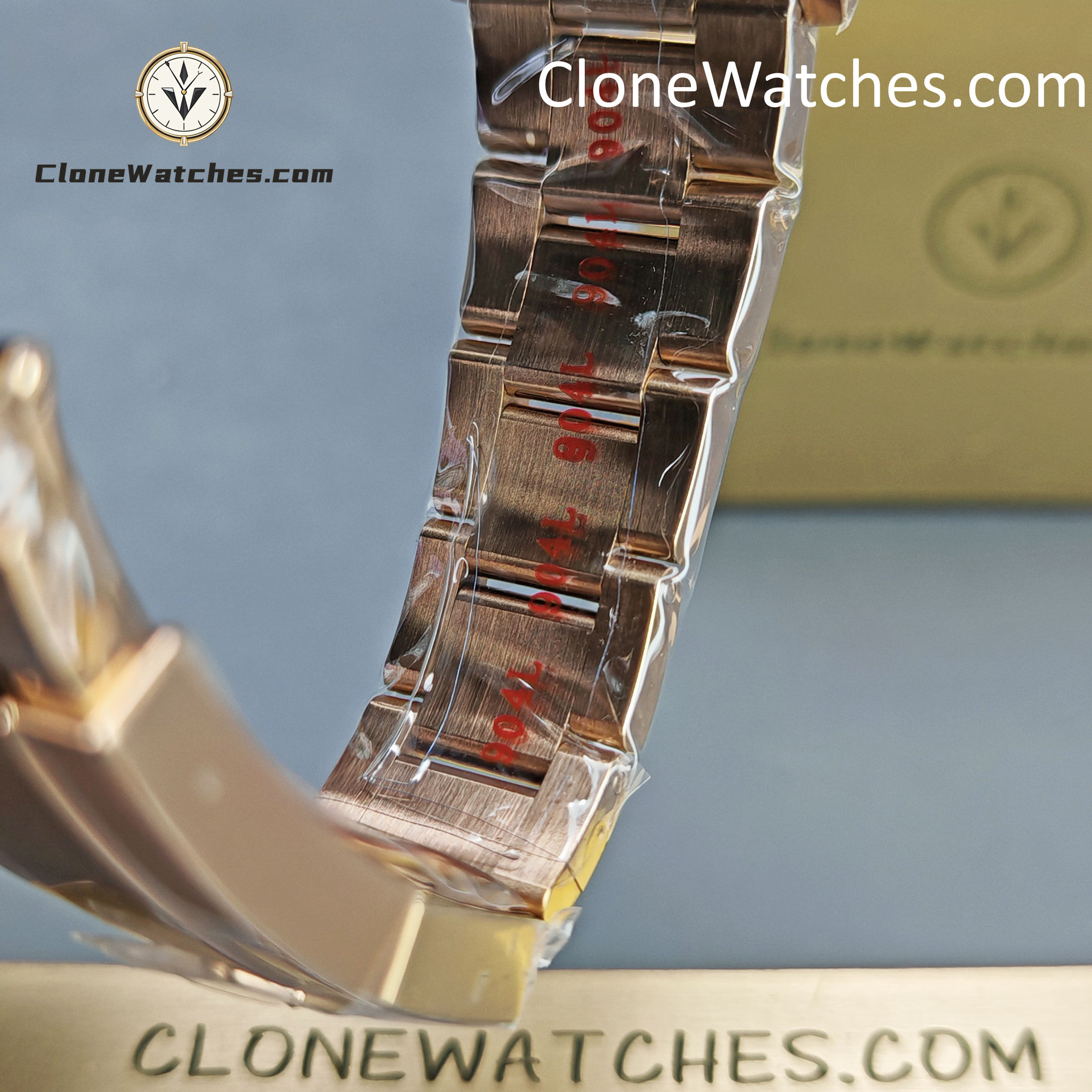 Rolex Super Clone Watches 1:1 Daytona 18K Rose Gold Black Dial m126505-0001 4131 Movement