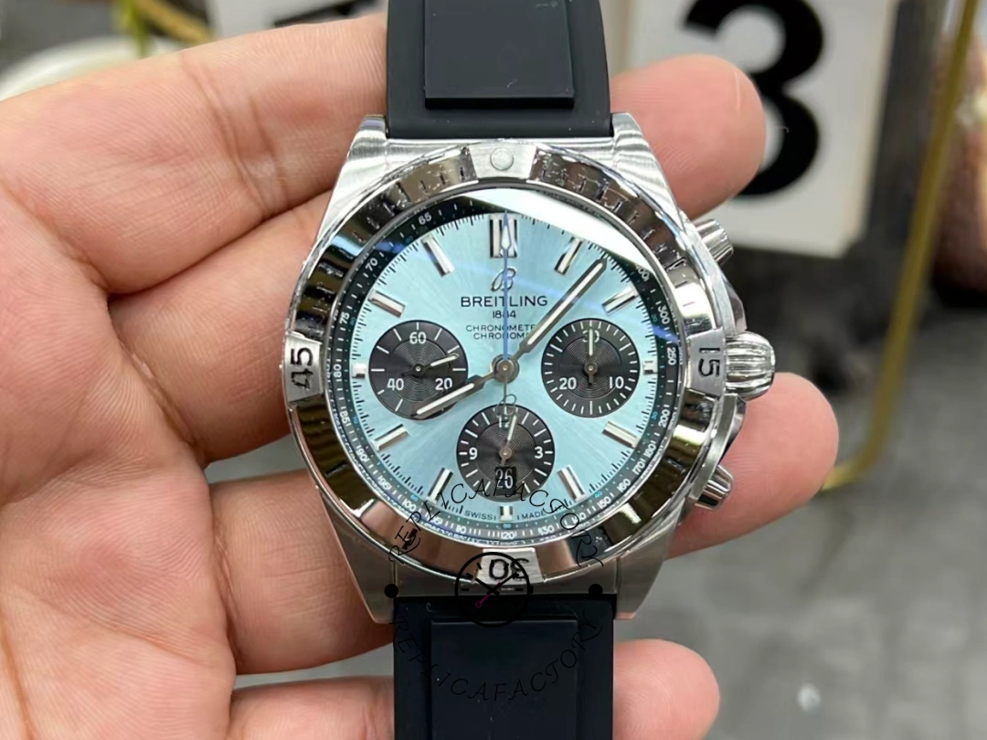 Breitling Chronomat B01 42 Ice Blue PB0134101C1S1 Replica