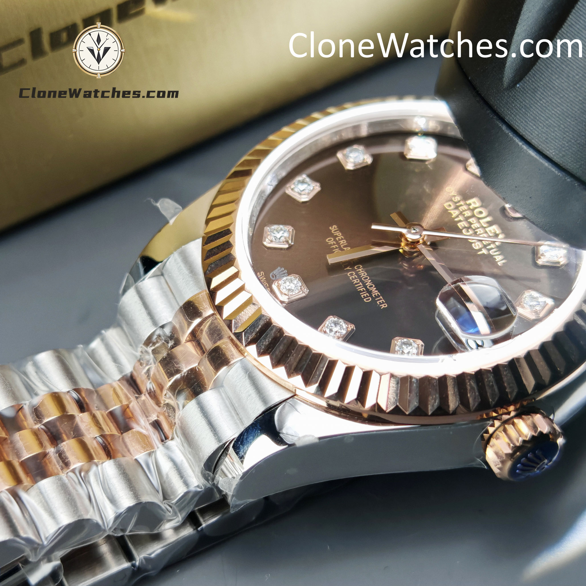 Rolex Super Clone Watches 1:1 DateJust m278271-0028 Jubilee 31MM 2236 Movement
