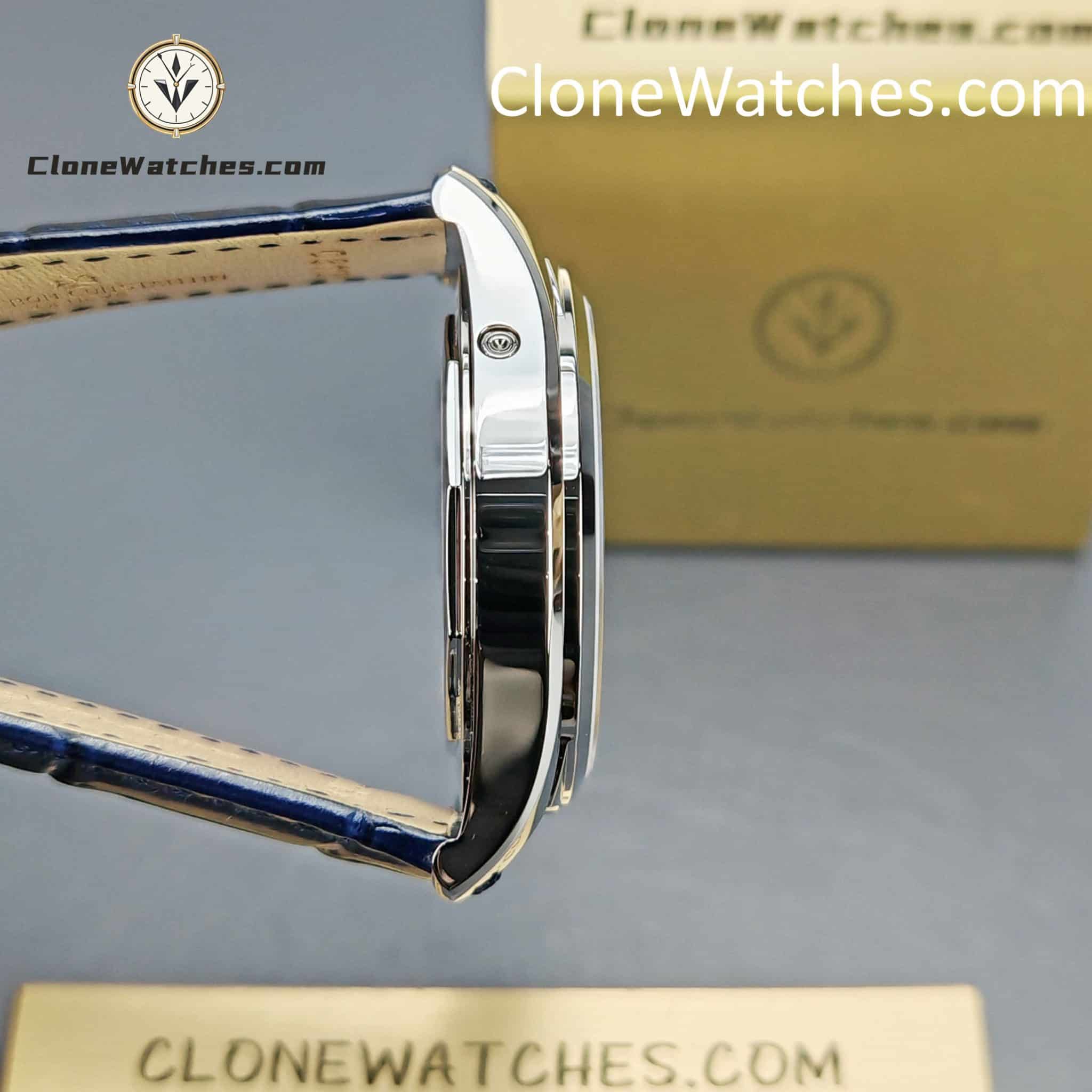 Vacheron Constantin Super Clone Watches 1:1 Fiftysix 4000E/000A-B548 Blue Dial
