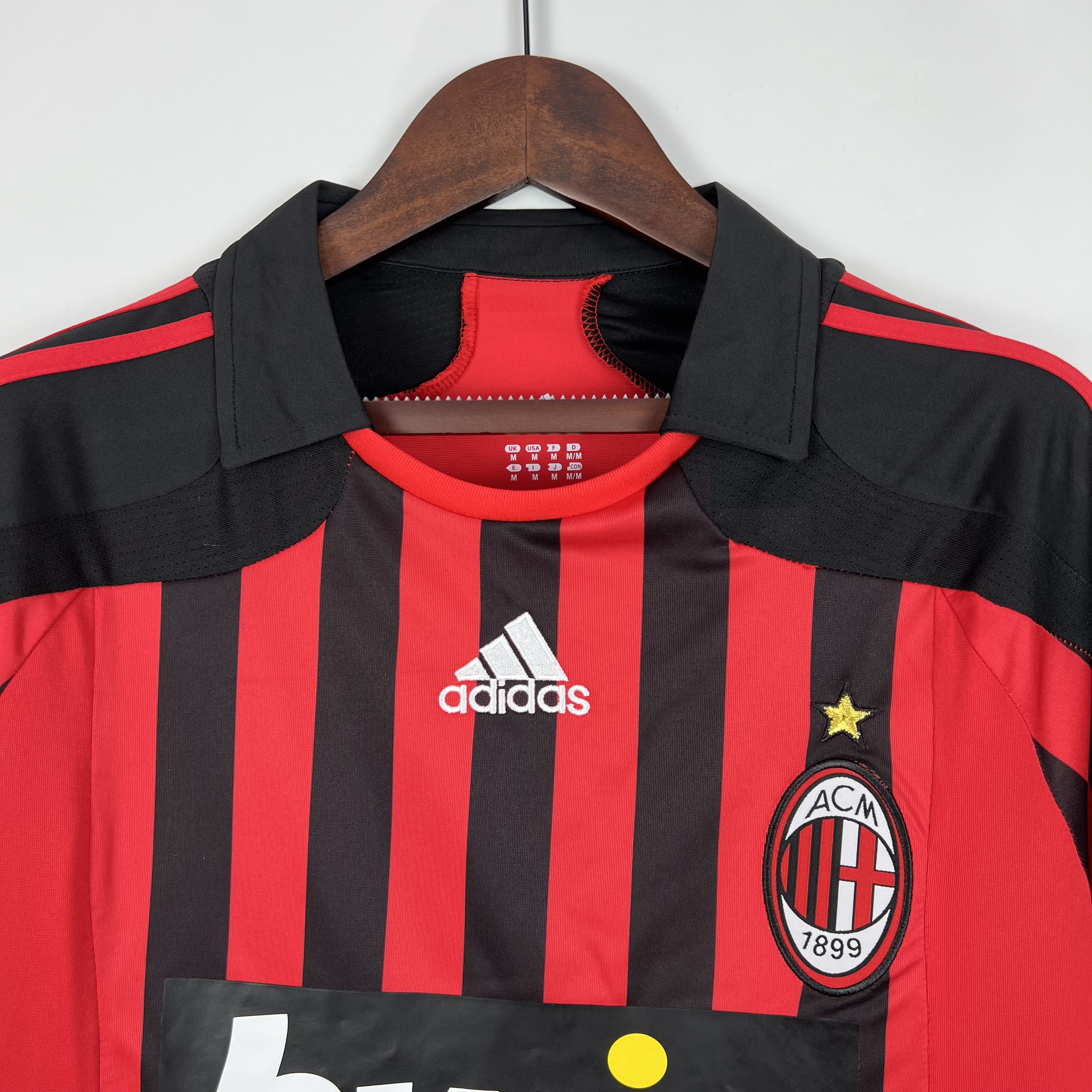 2007/08 AC Milan home retro jersey 1:1 Thai quality - Fans Edition