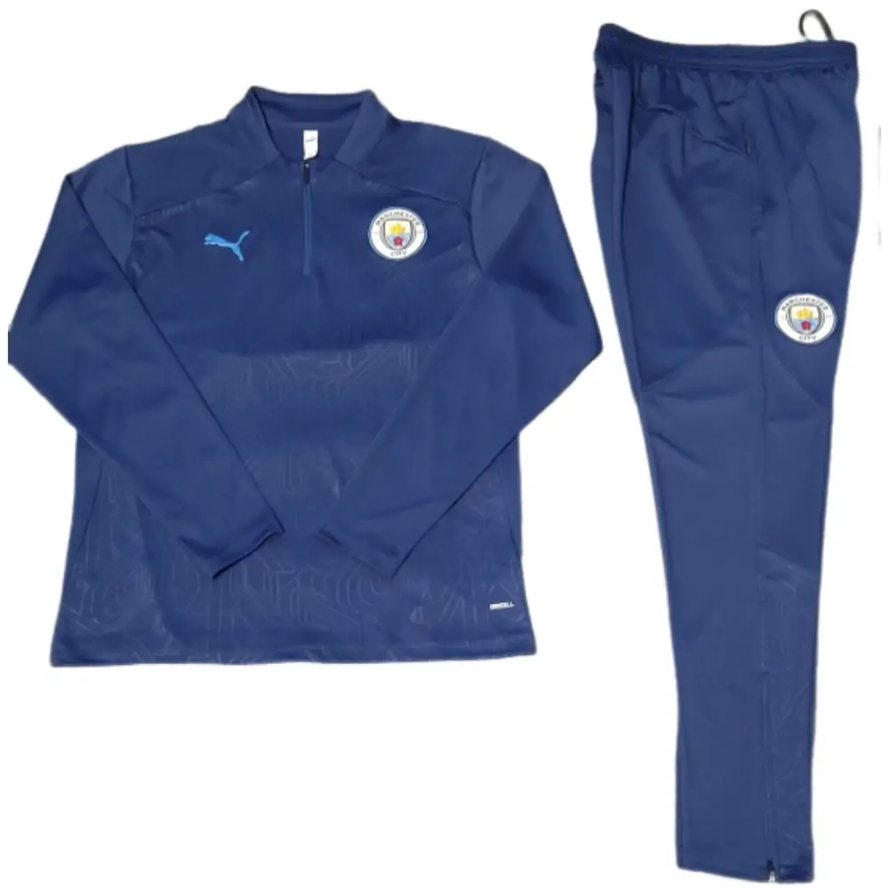 2024-25 New Season Manchester City Royal Blue [Stamped] Children's Training Suit