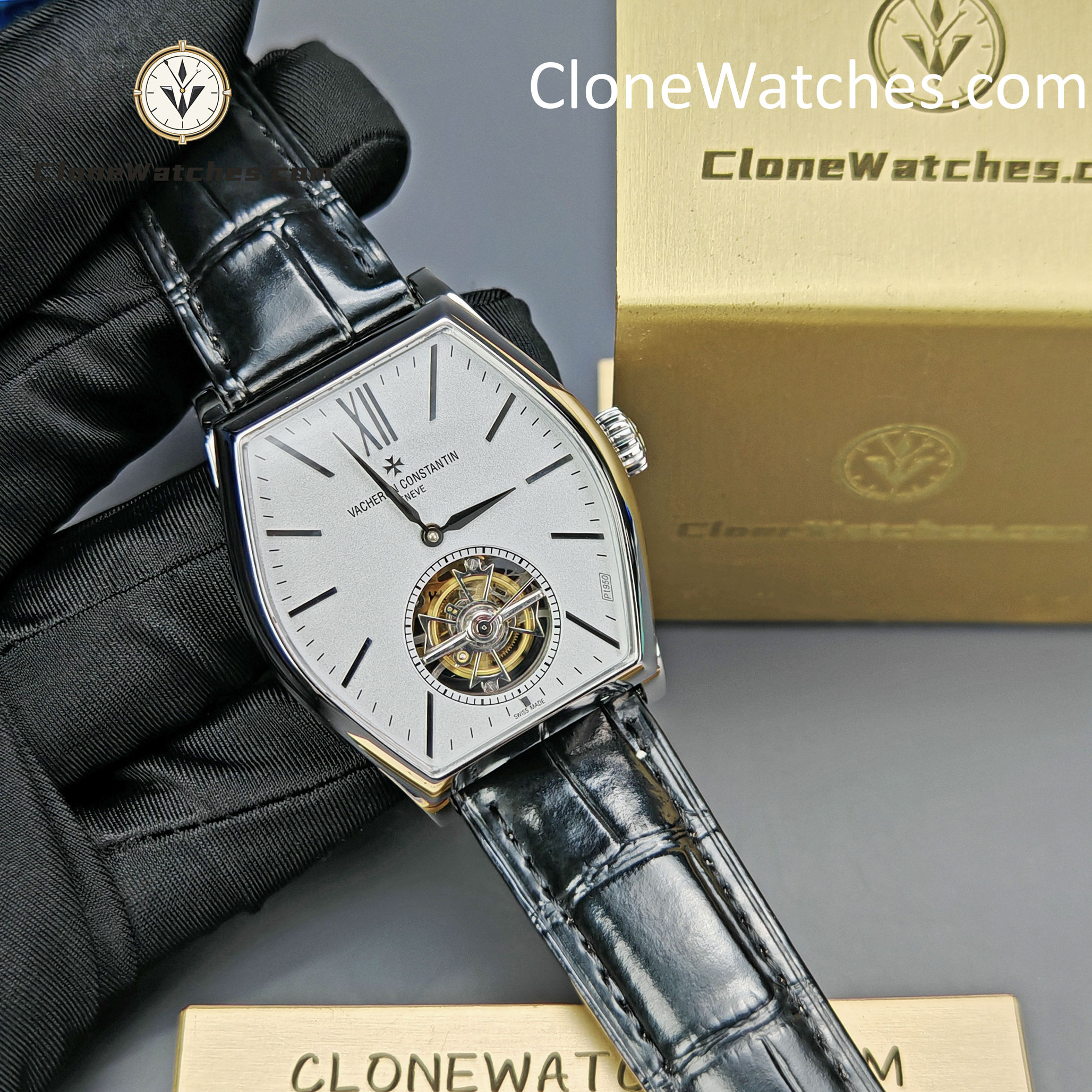 Vacheron Constantin Super Clone Watches 1:1 Malte Tourbillon 30130/000P-9876
