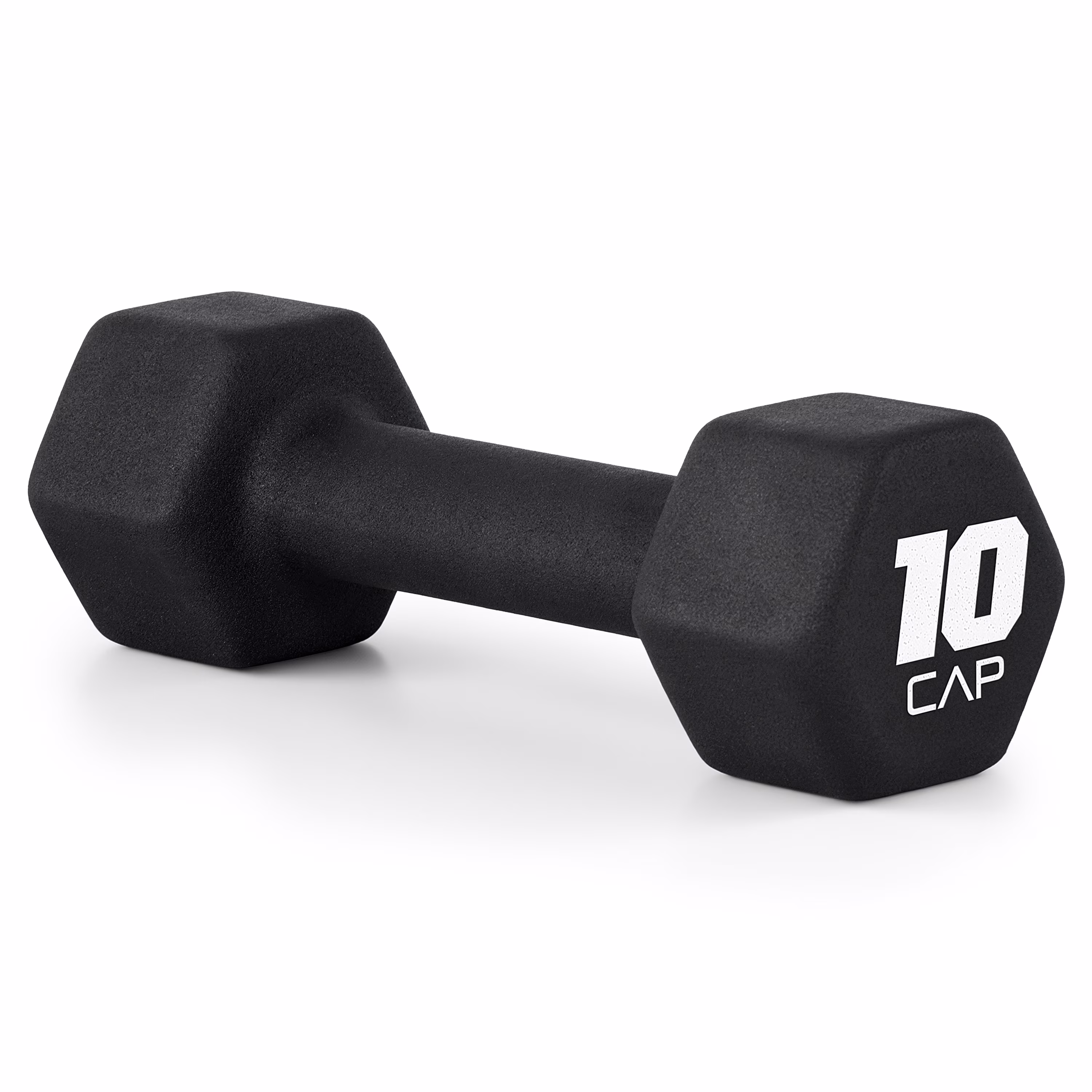 CAP, 2lb Neoprene Dumbbell, Black, Single