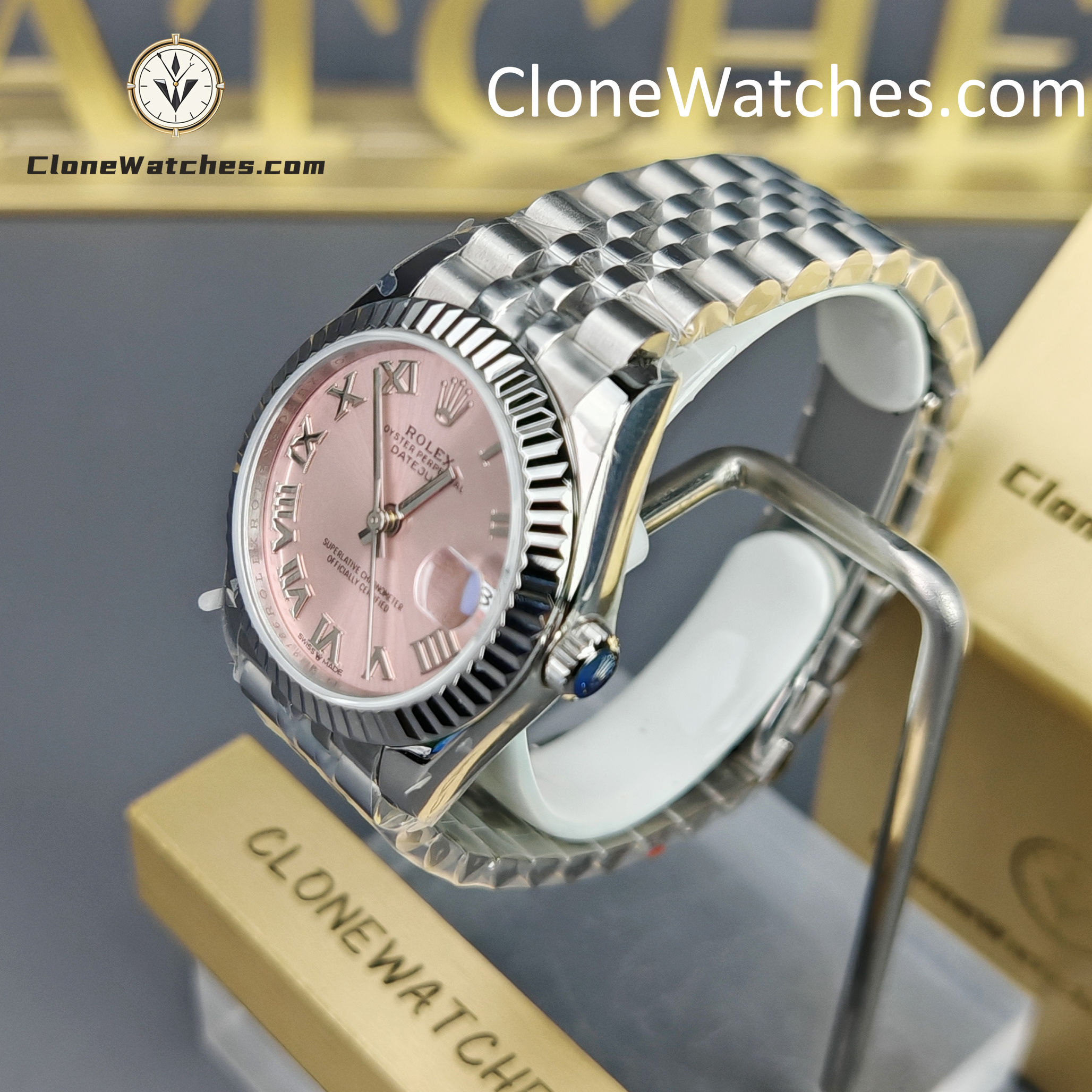 Rolex Super Clone Watches 1:1 DateJust m278274-0020 Jubilee 31MM 2236 Movement