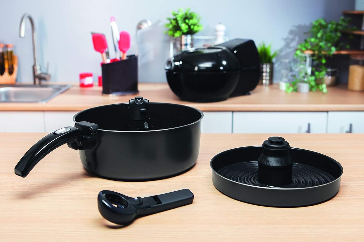 Friteuse air chaud 1,7 kg 1500 W 9 programmes technologie 2 en 1