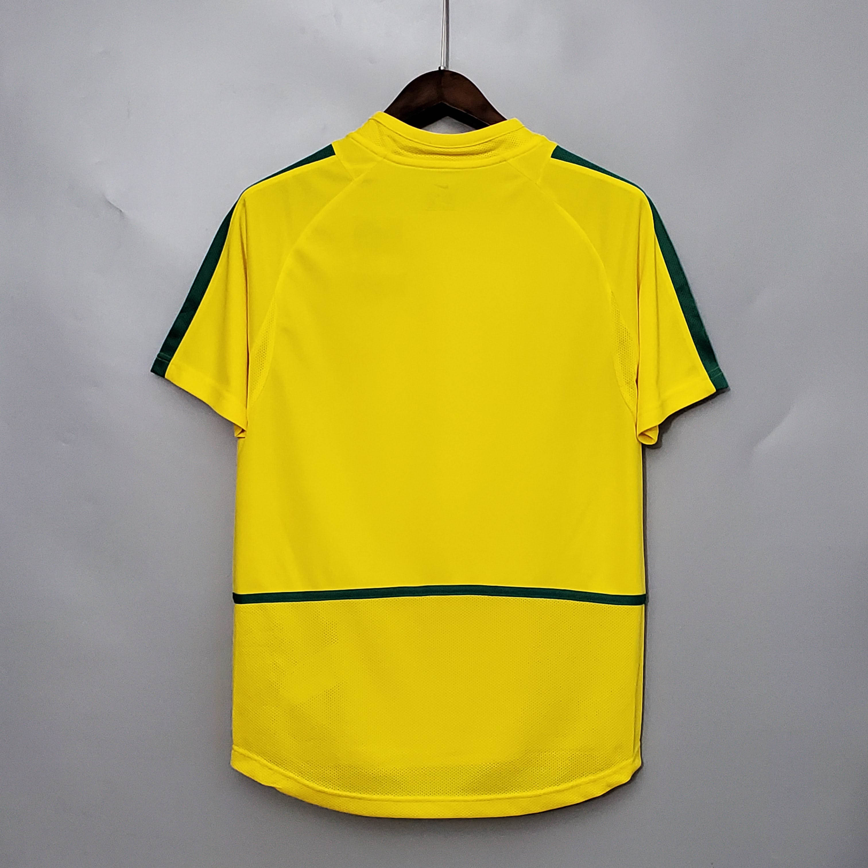 2002 Brazil Retro Home Jersey-Fans