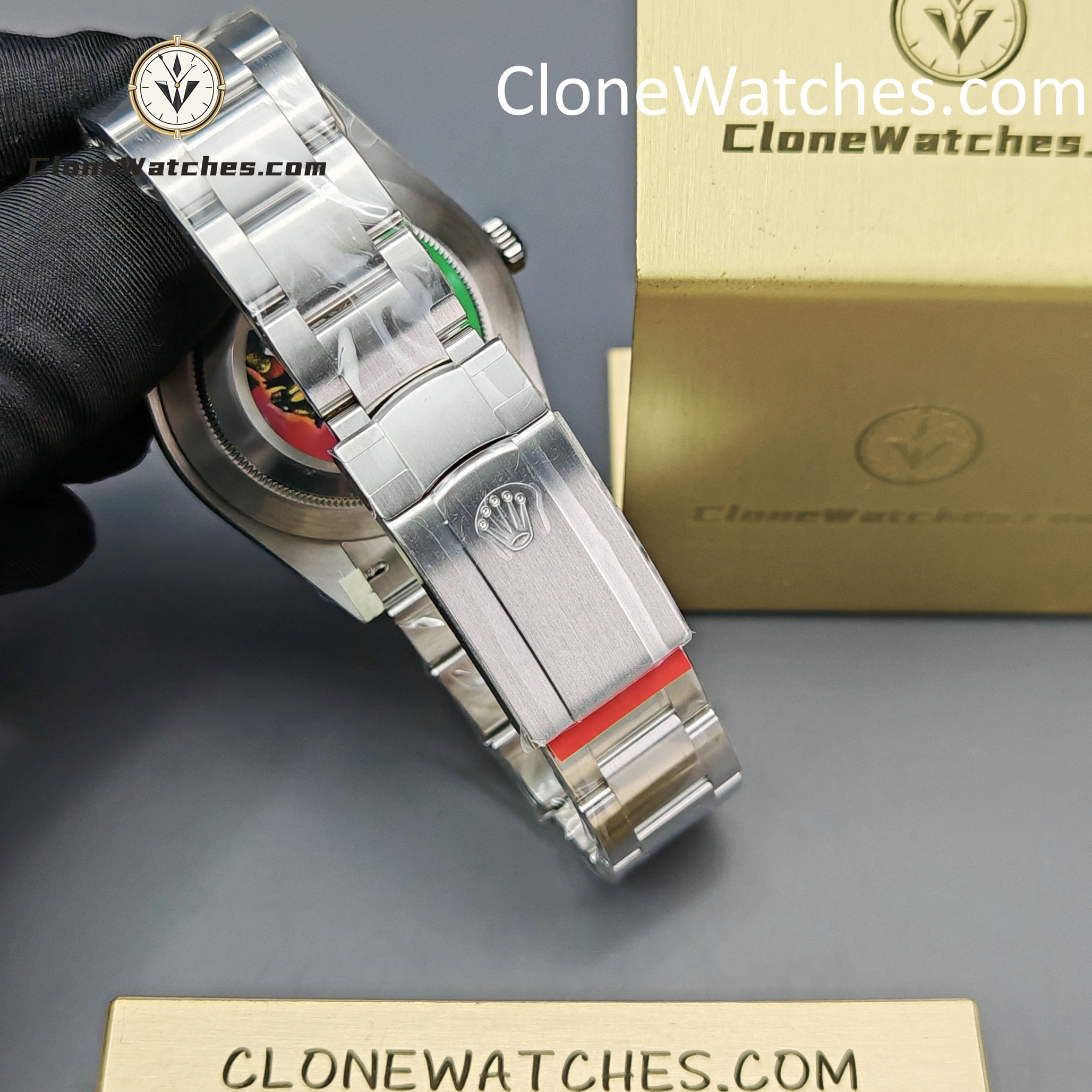Rolex Super Clone Watches 1:1 Oyster Perpetual Turquoise Blue Dial 41mm m124300-0006 3230 Movement