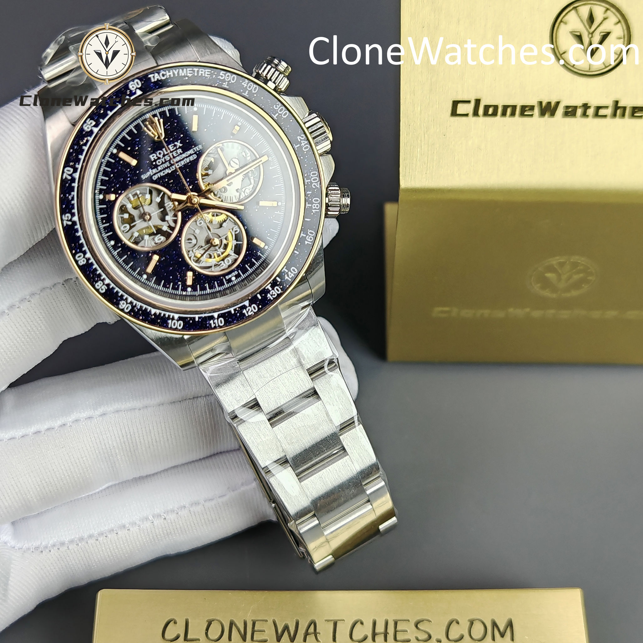 Modified Super Clone Watches 1:1 Rolex Daytona x Les Artisans de Genève Ventura