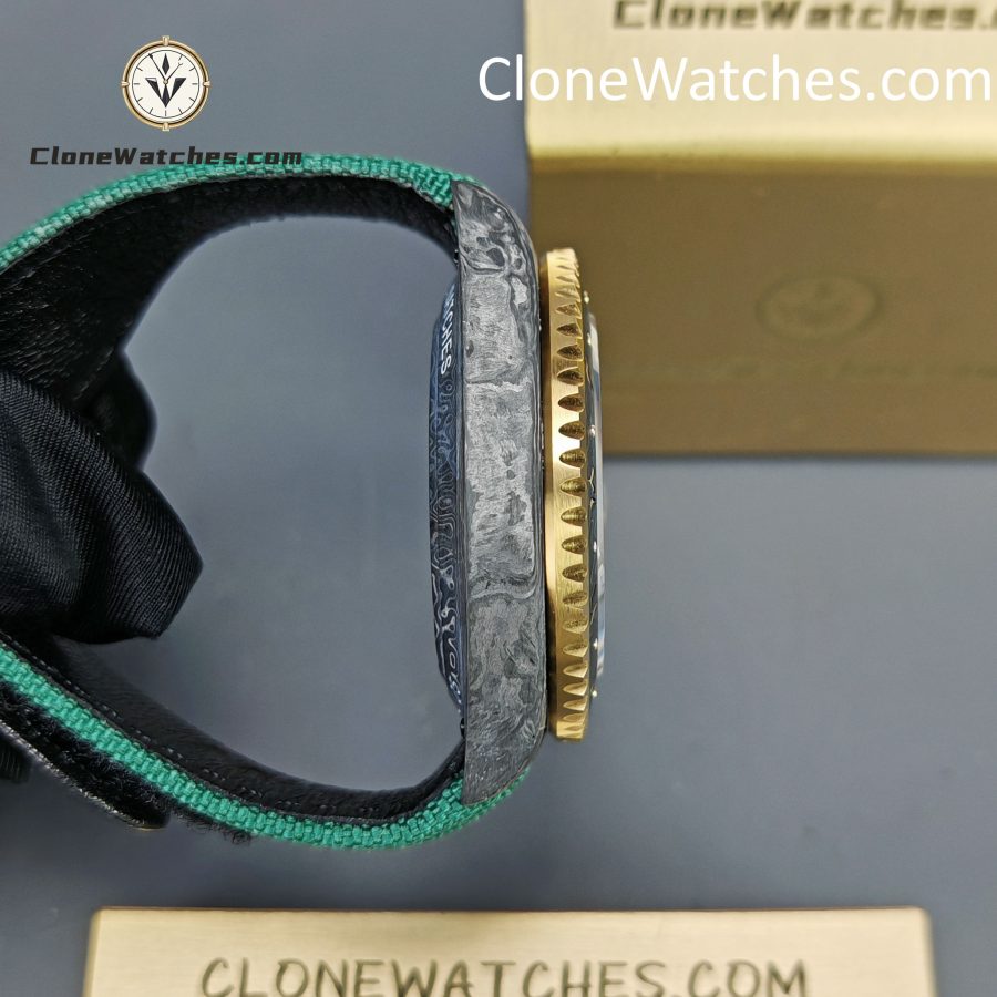 Modified Super Clone Watches 1:1 DIW Rolex GMT Master II NTPT Carbon OASIS Middle East Edition 3285 Movement
