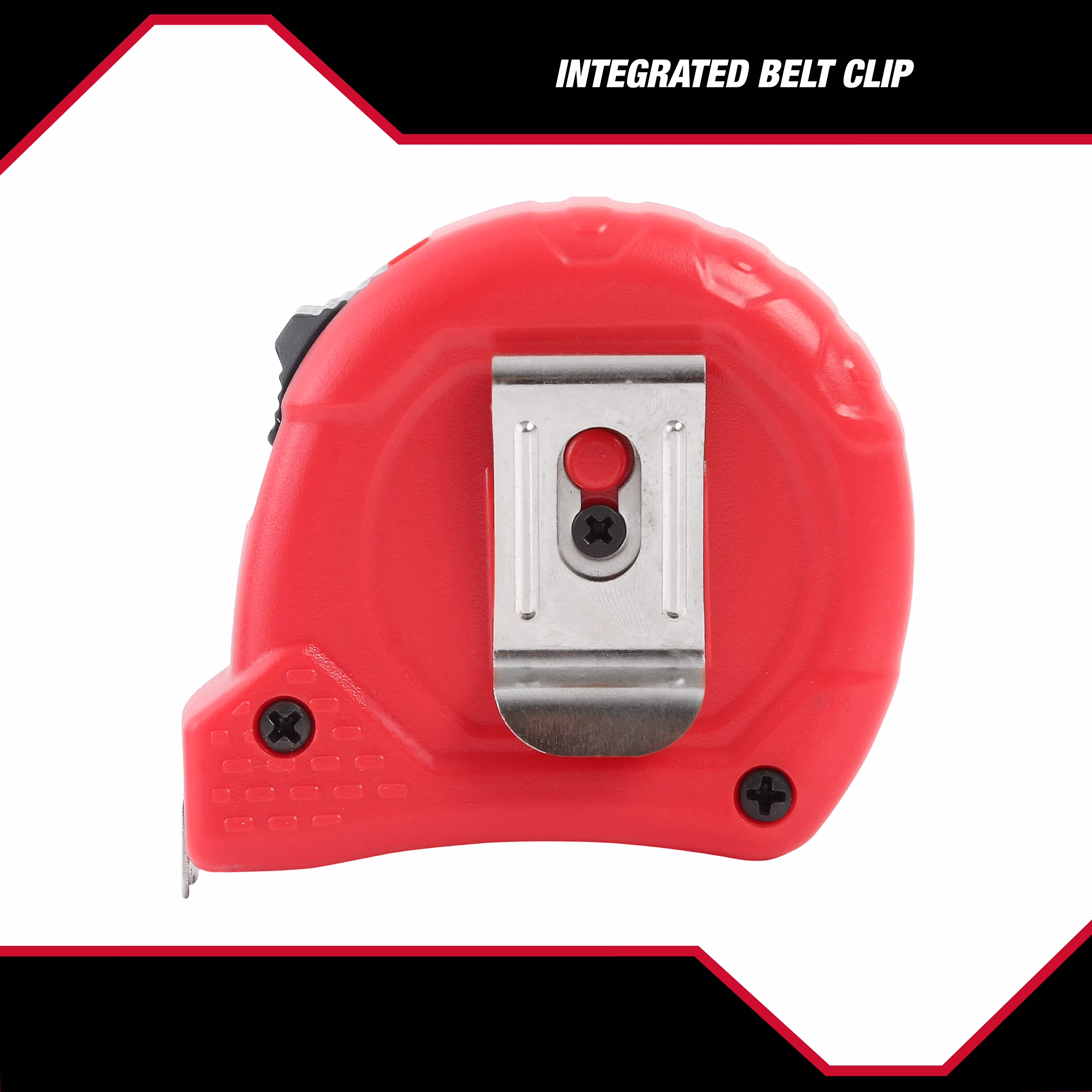Hyper Tough Tape Measure, 12 ft, Nylon Coated Blade, VN-42038
