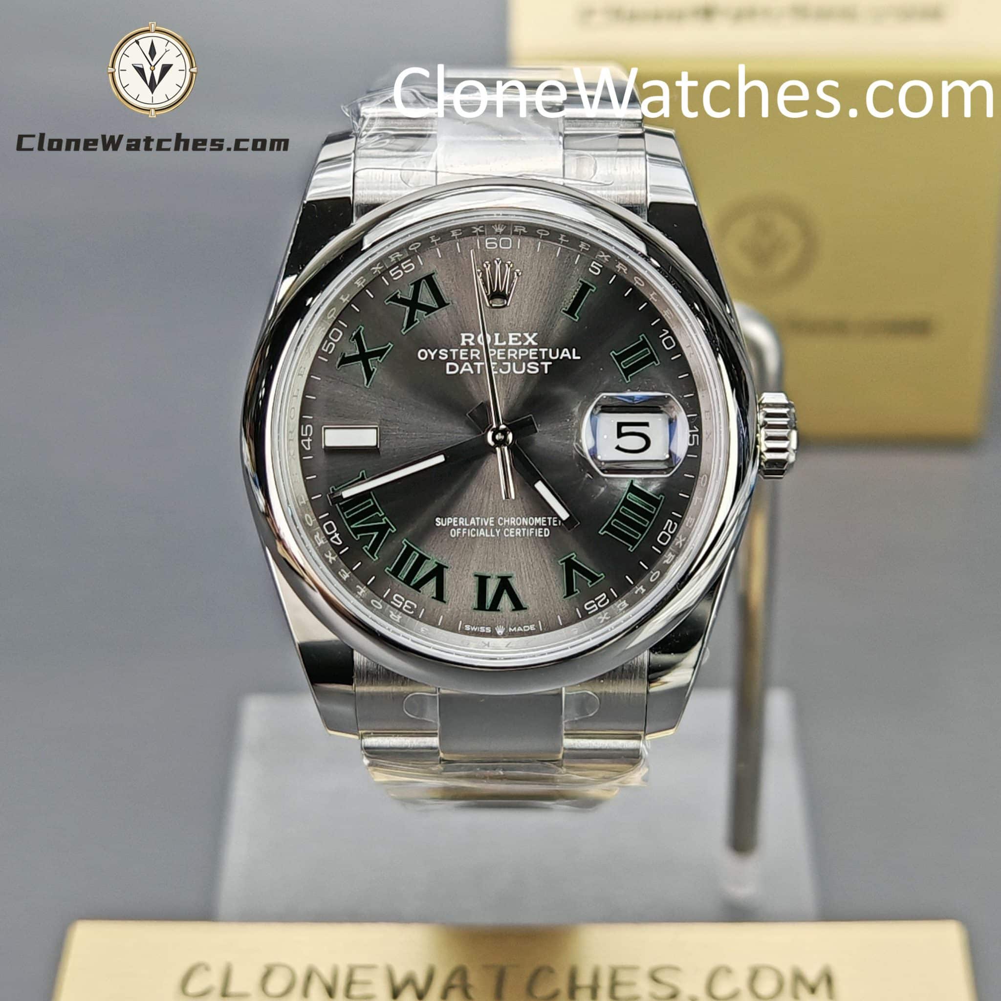 Rolex Super Clone Watches 1:1 DateJust m126200-0018 Oyster 36MM 3235 Movement