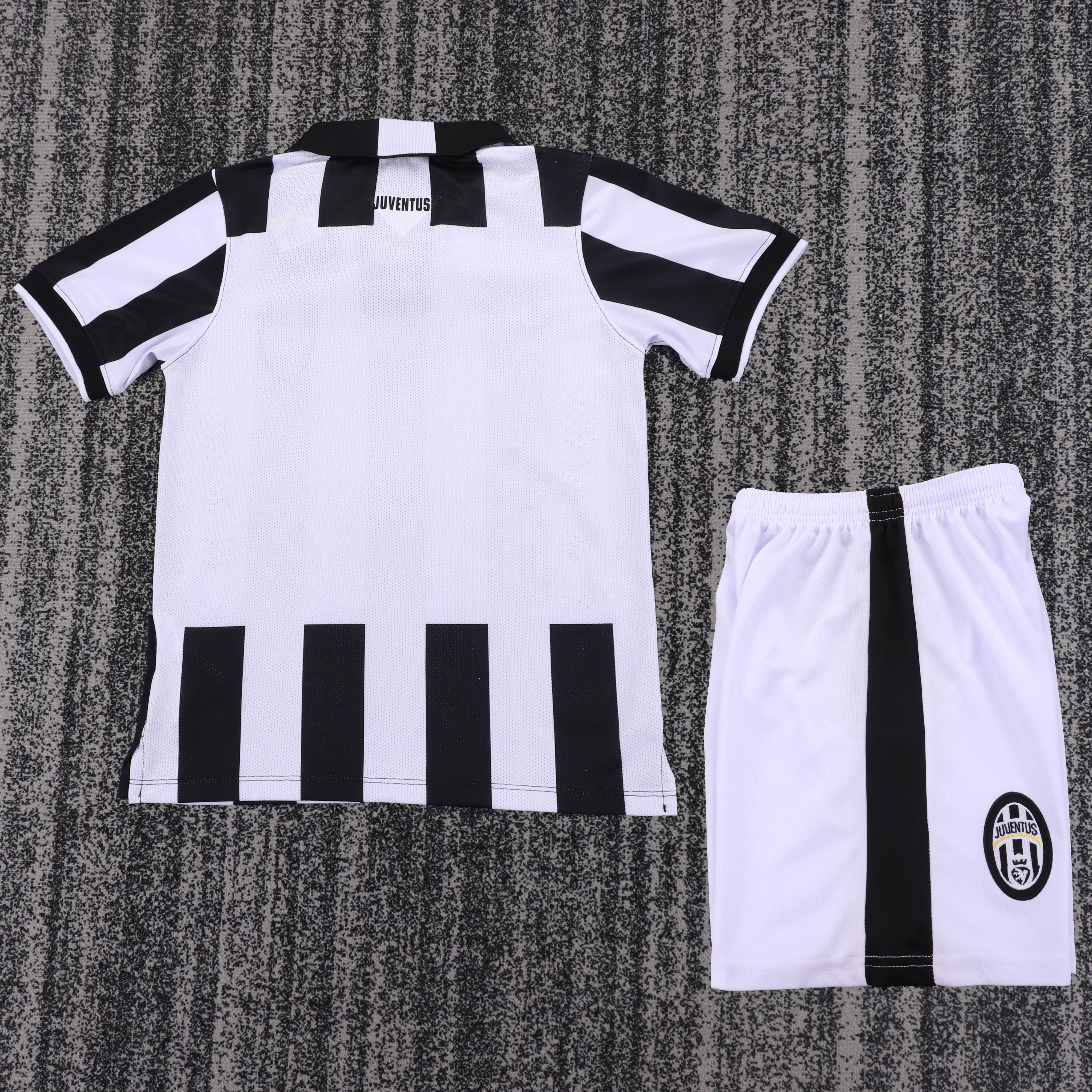2014-15 Juventus Home Retro Children's Jersey Set - Fans Edition