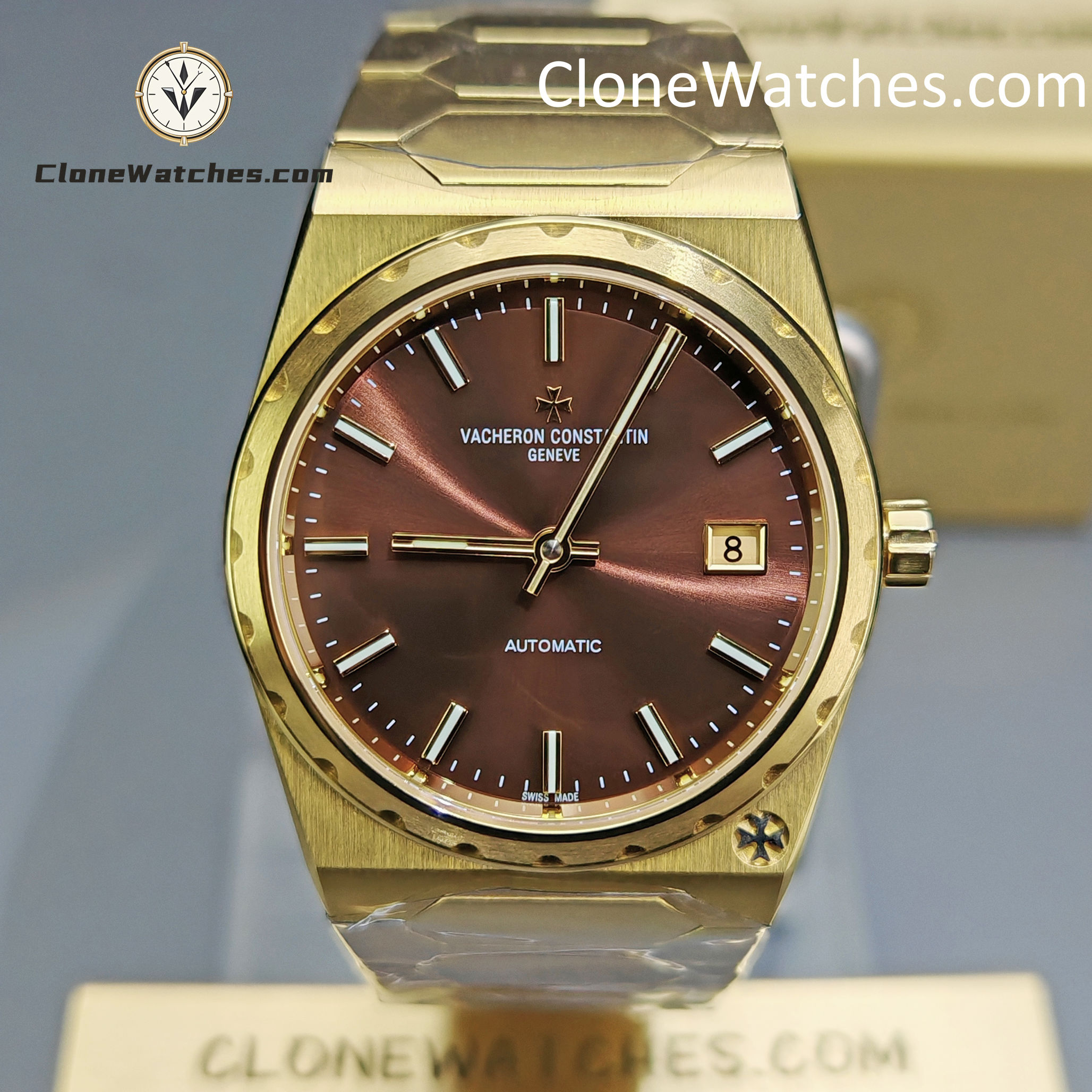 Vacheron Constantin Super Clone Watches 1:1 Historiques “222” Brown Dial