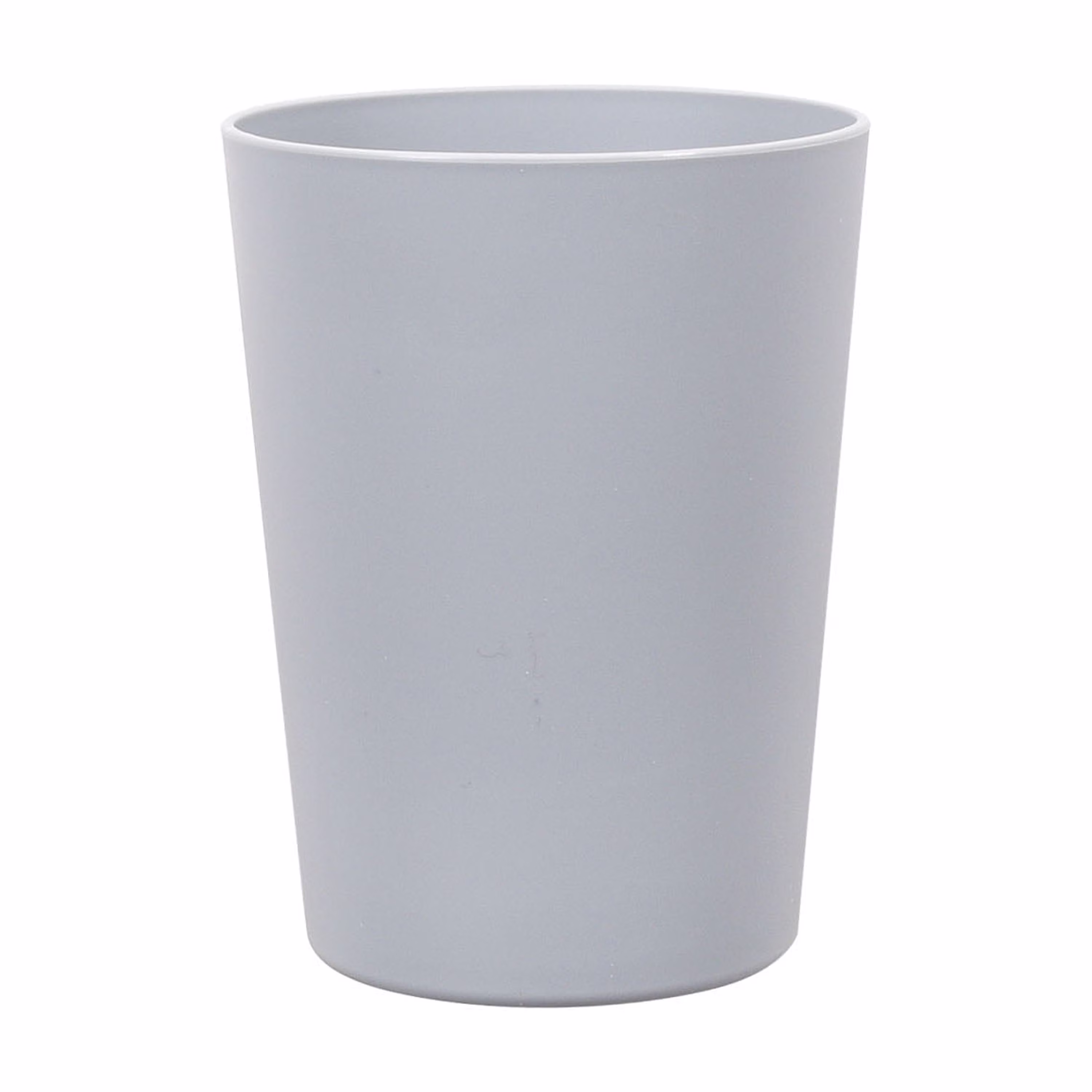 Mainstays Light Gray Round Polypropylene Plastic Tumbler, 18 oz