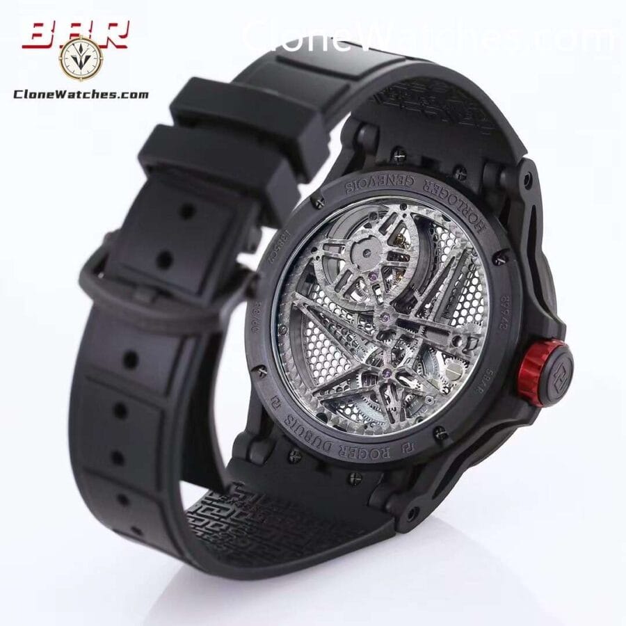 Roger Dubuis Super Clone Watches 1:1 Excalibur Spider Skeleton Dial DBEX0817 39MM