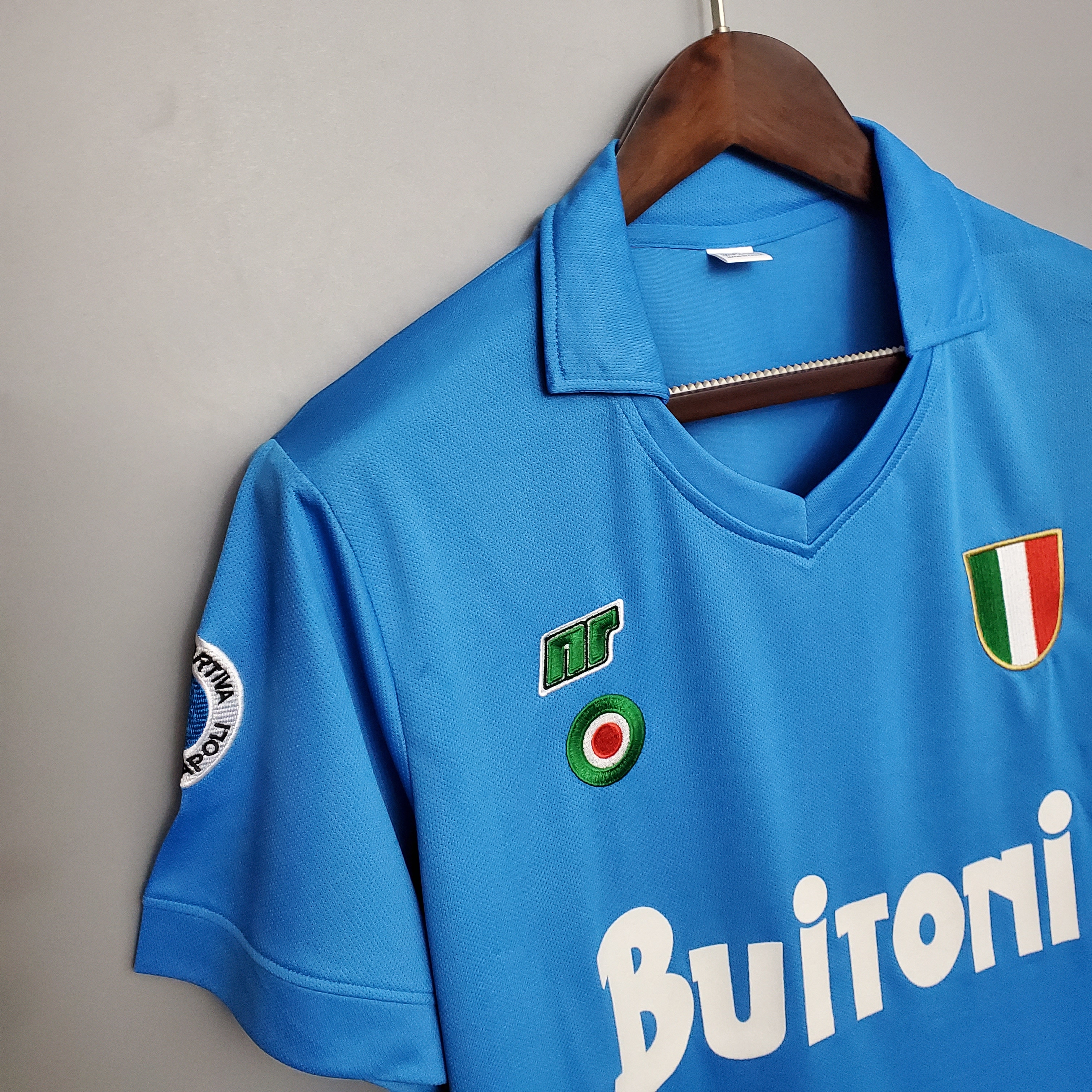 1987/88 Napoli Home Retro Shirt - Fans Edition