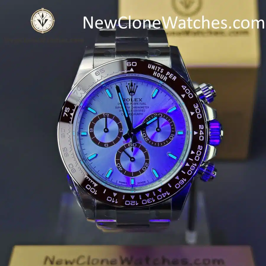 Rolex Super Clone Watches 1:1 ICE BLUE Daytona M126506-0001 4131 Movement